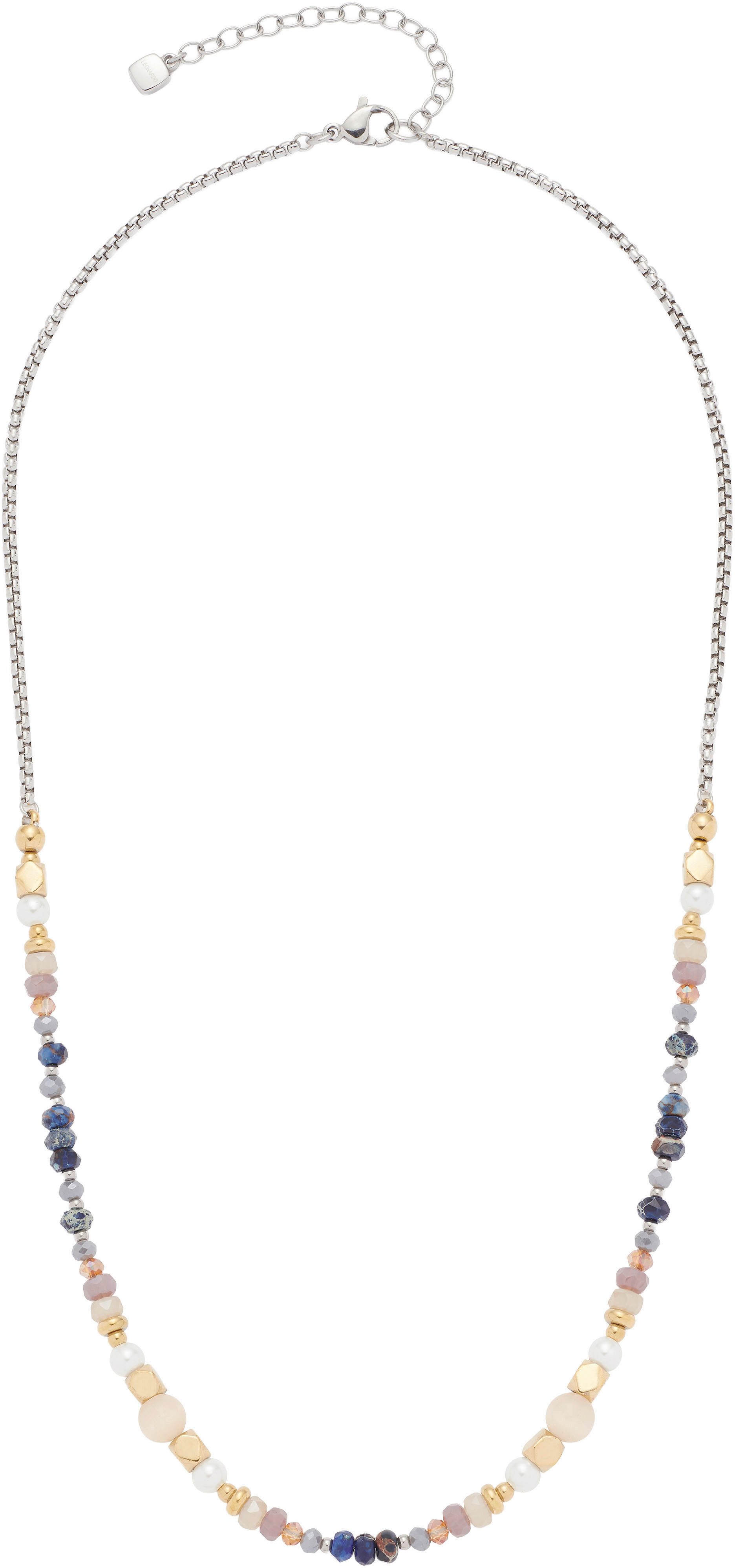 LEONARDO Bedelketting Halsketting Babsi, 024313 met sodaliet - met kattenoog