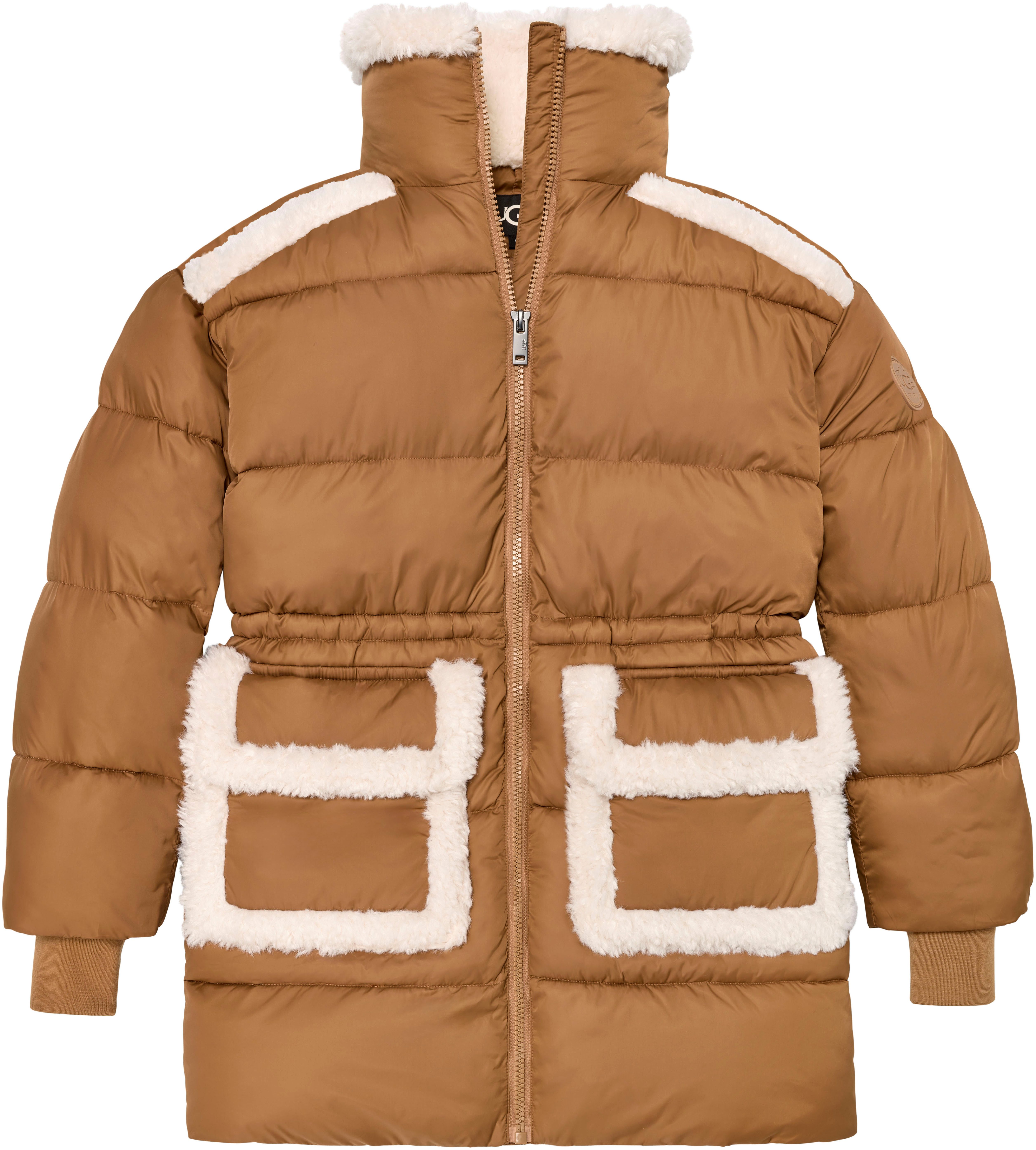 UGG Gewatteerde jas W AMAL PLUSHSEAM PUFFER COAT