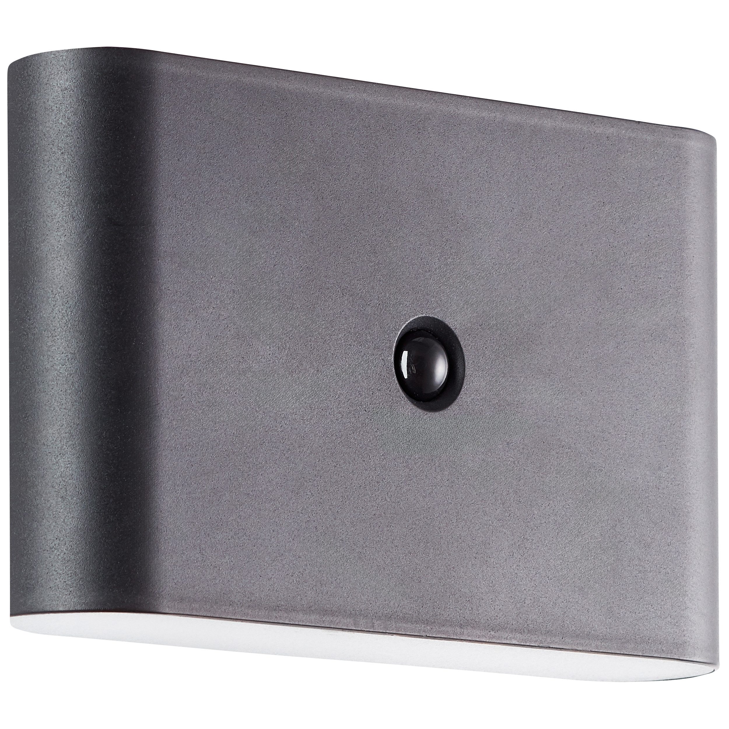 Brilliant Leuchten Led-wandlamp voor buiten Xino Accu-lamp, 330 lm, 3000K, magnetische bevestiging, up-downlight, USB