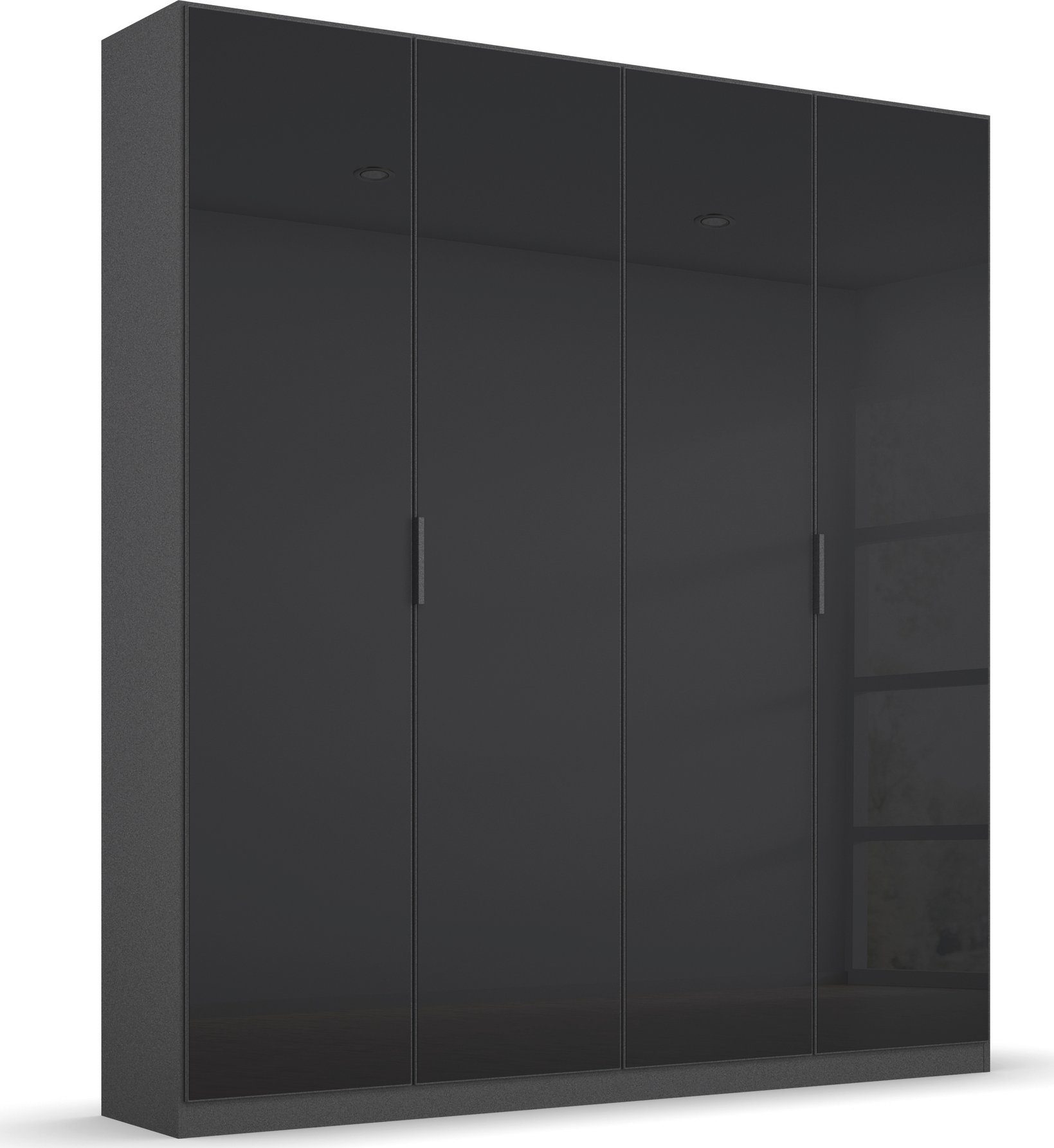 rauch Draaideurkast Kledingkast kast garderobe KOLUNA met hoogwaardige glasfront