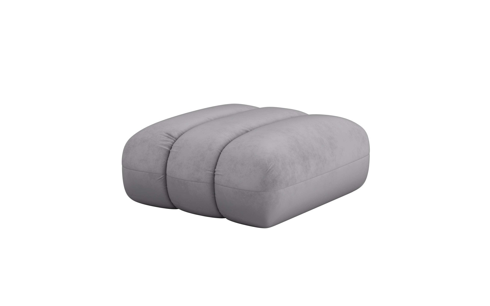 LeGer Home by Lena Gercke Hocker Priya zitpoef, moderne stiksels, ook in bouclé gezellig en modern, afmetingen b/d/h: 90/106/46 cm