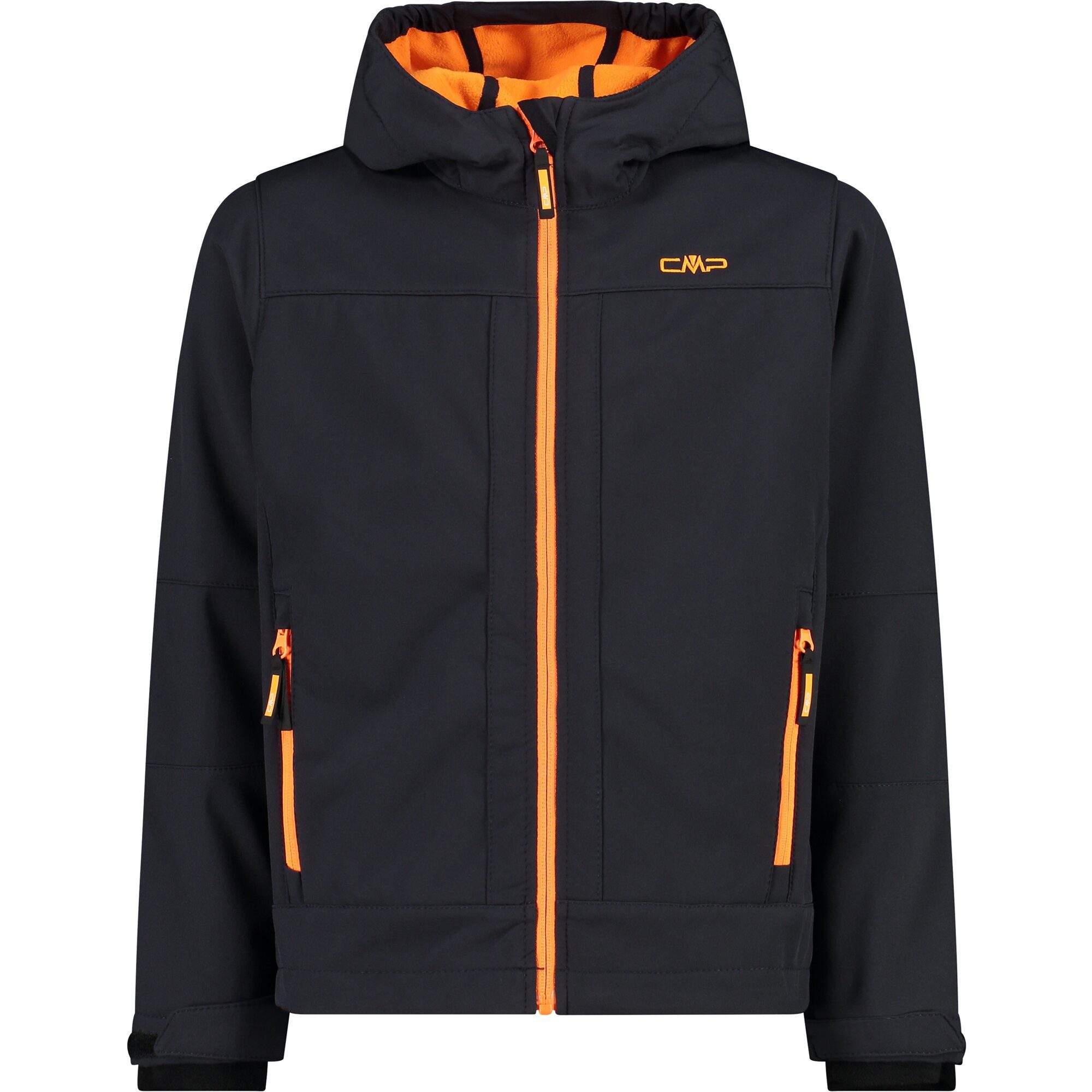 CMP Softshell-jack KID SOFTSHELL JACKET FIX HOOD voor kinderen Ademend & warmte-isolerend & waterafstotend & voor kinderen (1 stuk)