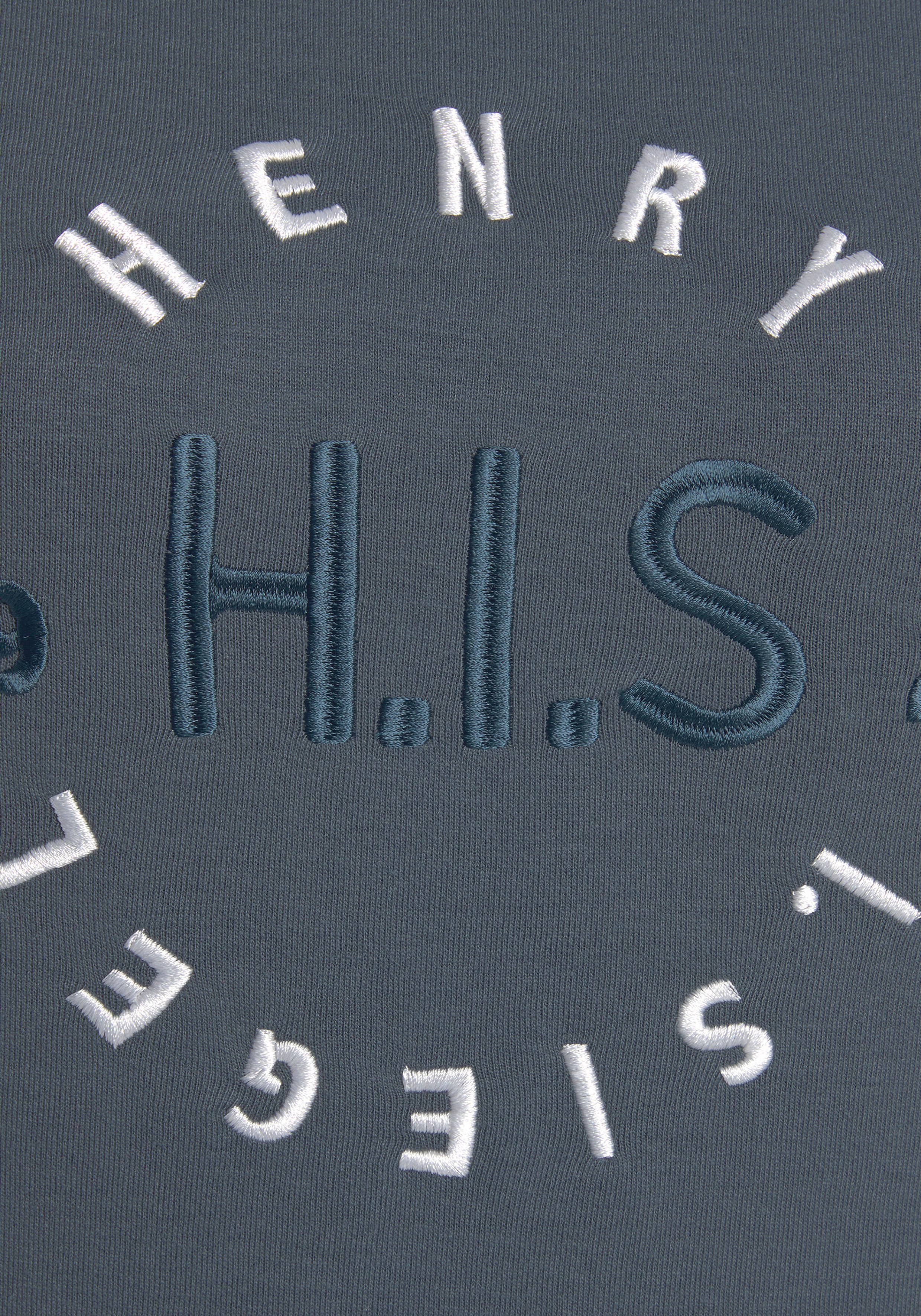 H.I.S Sweatshirt met grote logo-borduurwerk, loungepak