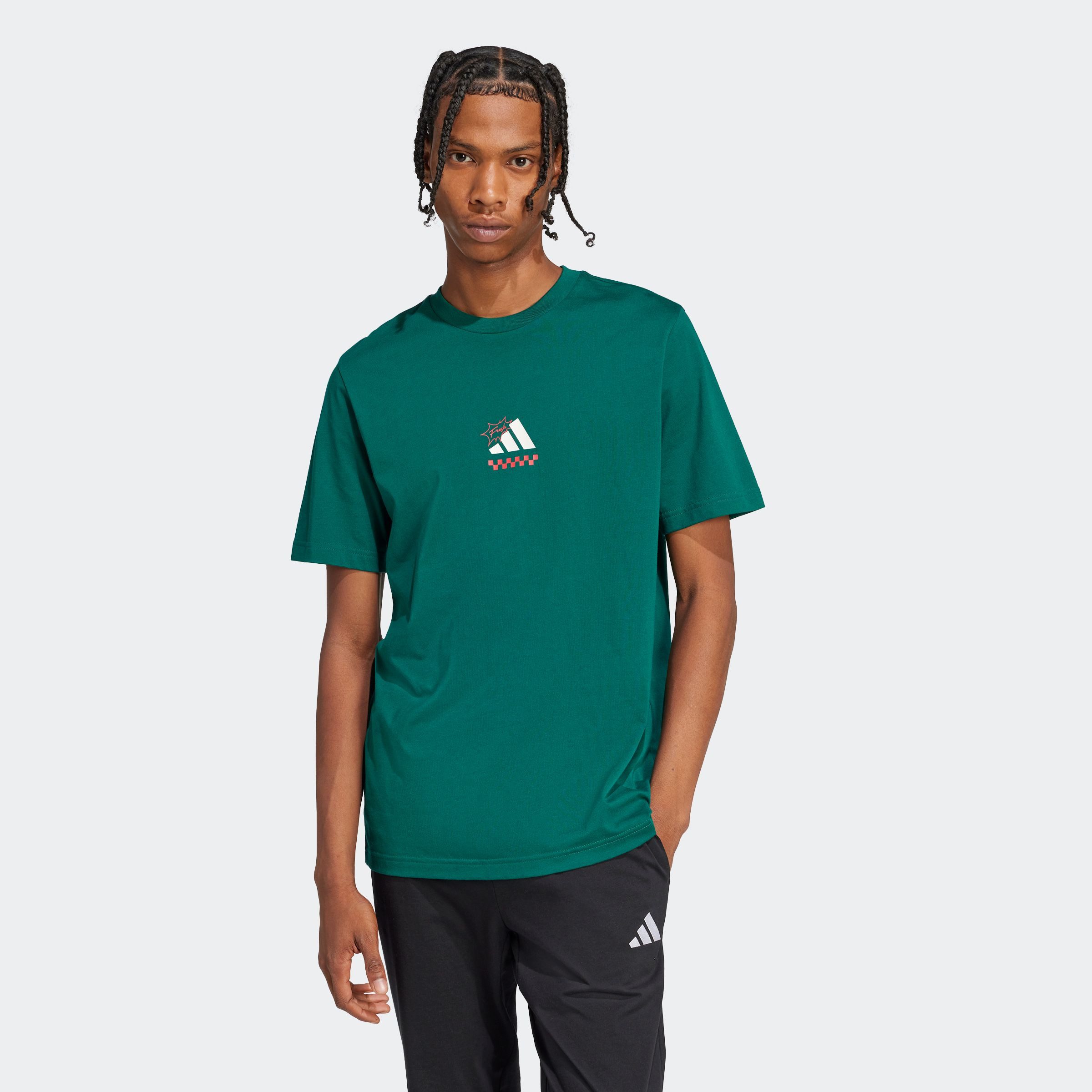 adidas Sportswear T-shirt M L PIZZA TEE