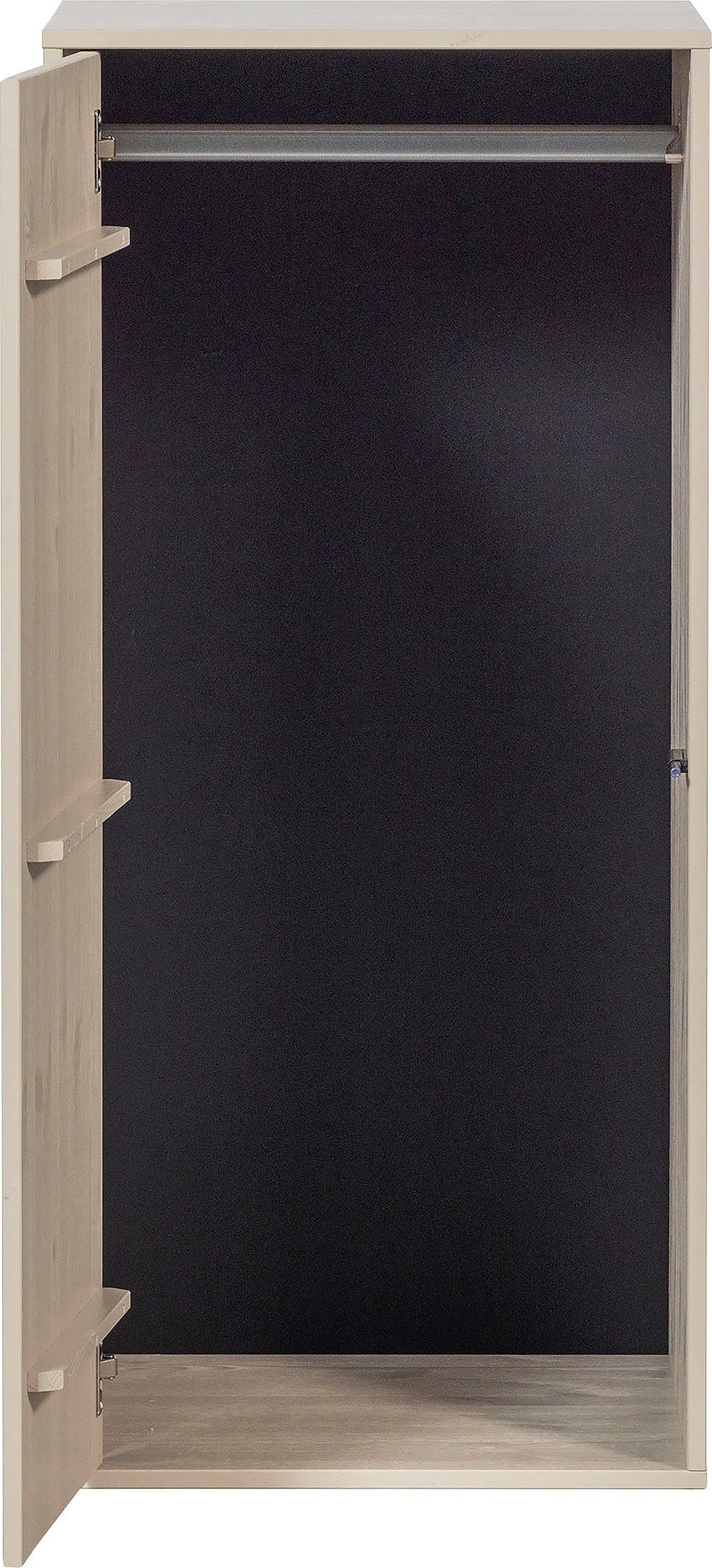 WOOOD Highboard Daily hoge commode Kast met push-to-open functie, hoogte 110 cm, breedte 50 cm