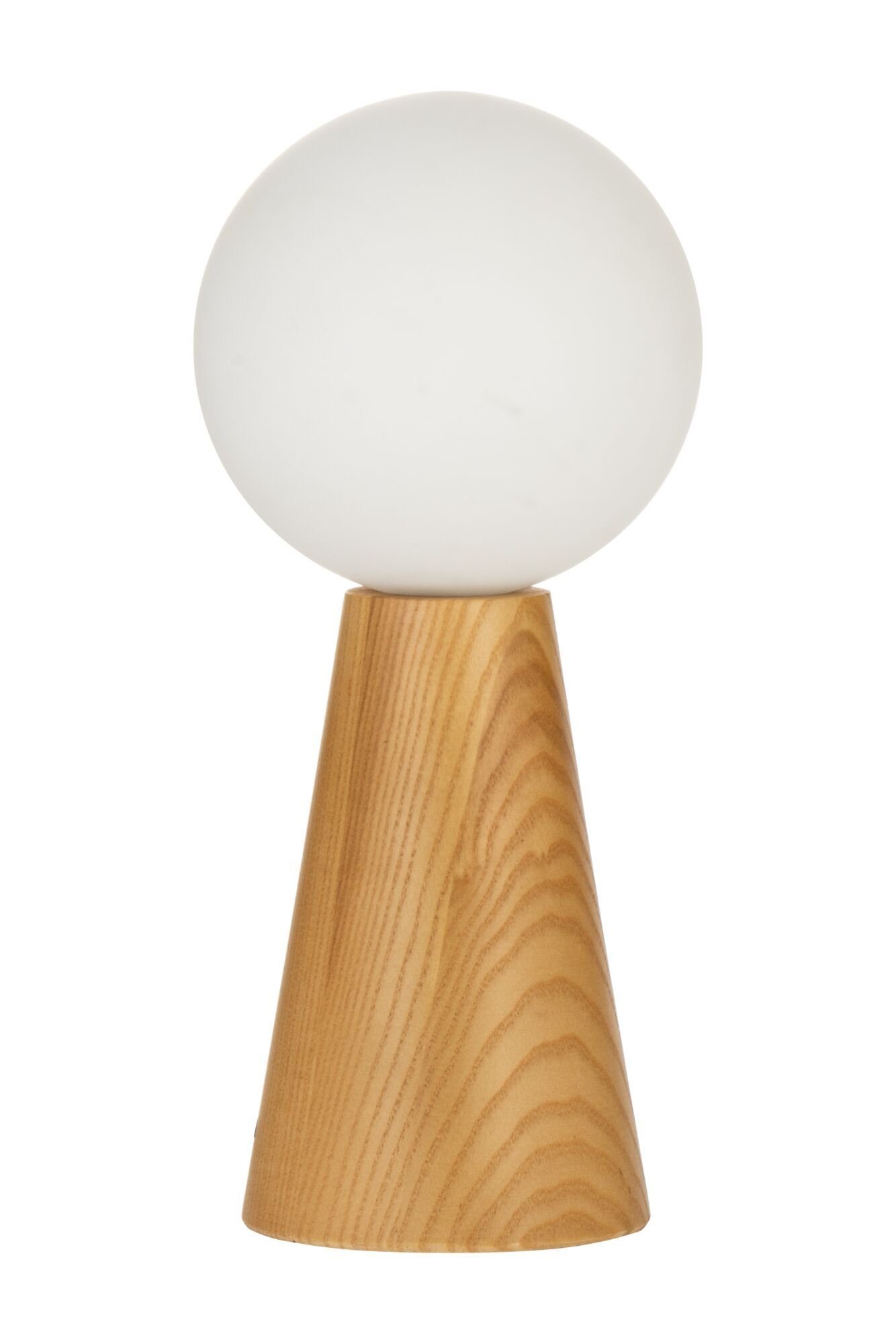 Pauleen Tafellamp Woody Soul glas/esdoornhout 230V max. 3,5W wit/hout natuur