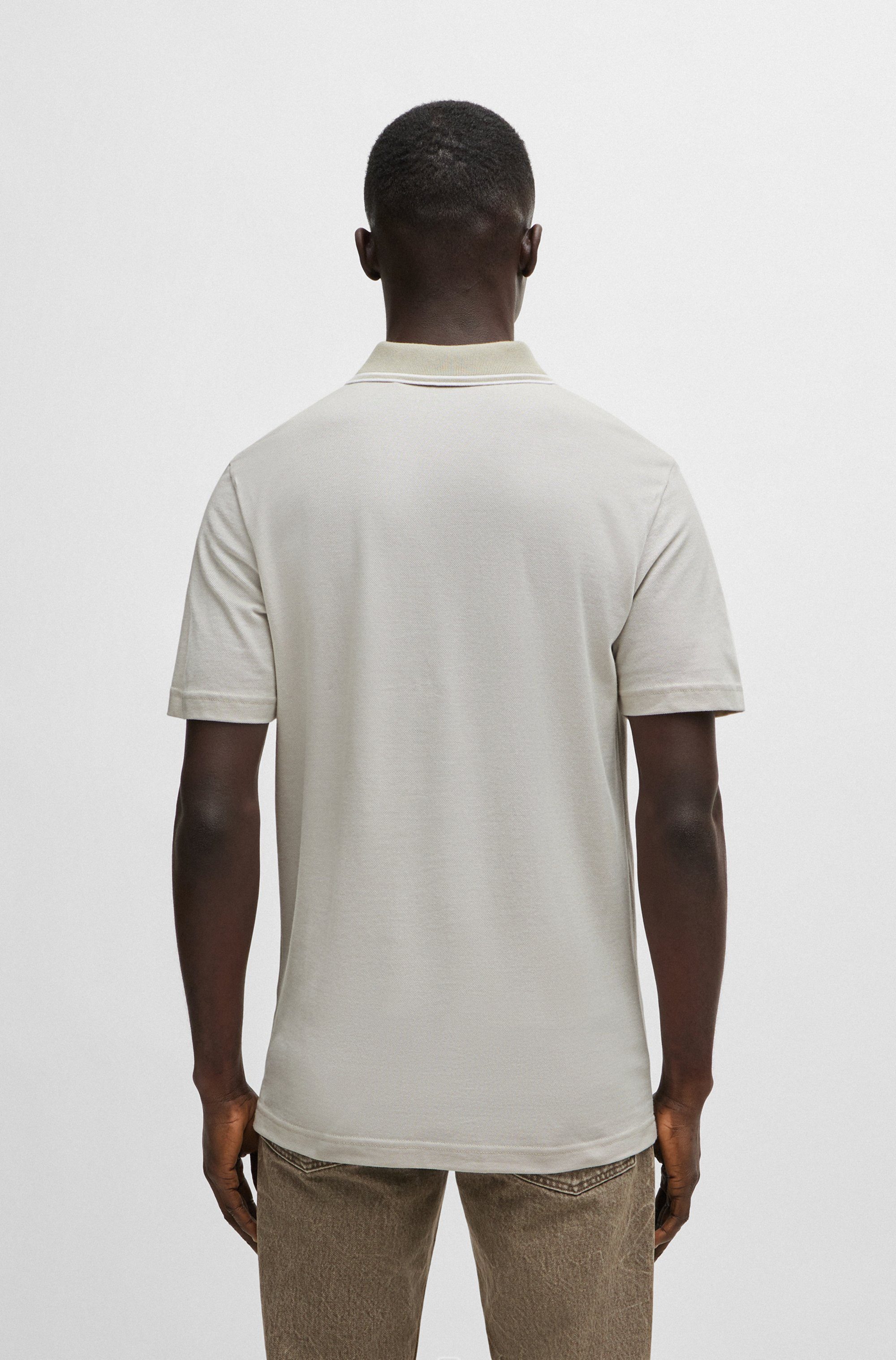 Boss Orange Poloshirt PeoxfordNew met een polokraag