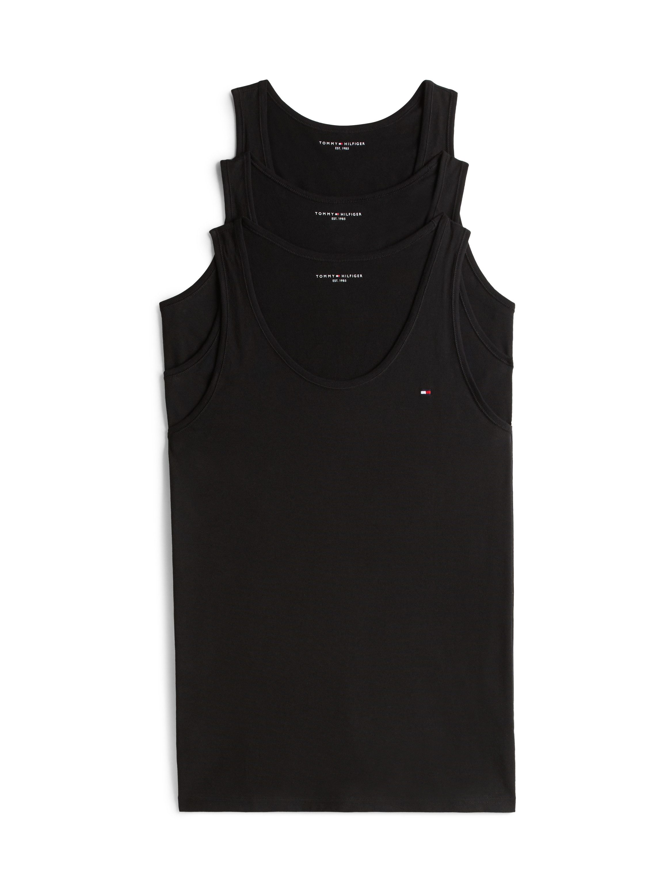 Tommy Hilfiger Underwear Tanktop 3P TANK TOP met logoborduursel (3-delig, Set van 3)