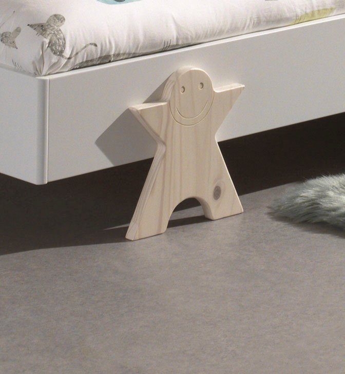 Vipack Kinderledikant Modulo, stapelbaar eenpersoonsbed, incl. lattenbodem, 2 kleuren