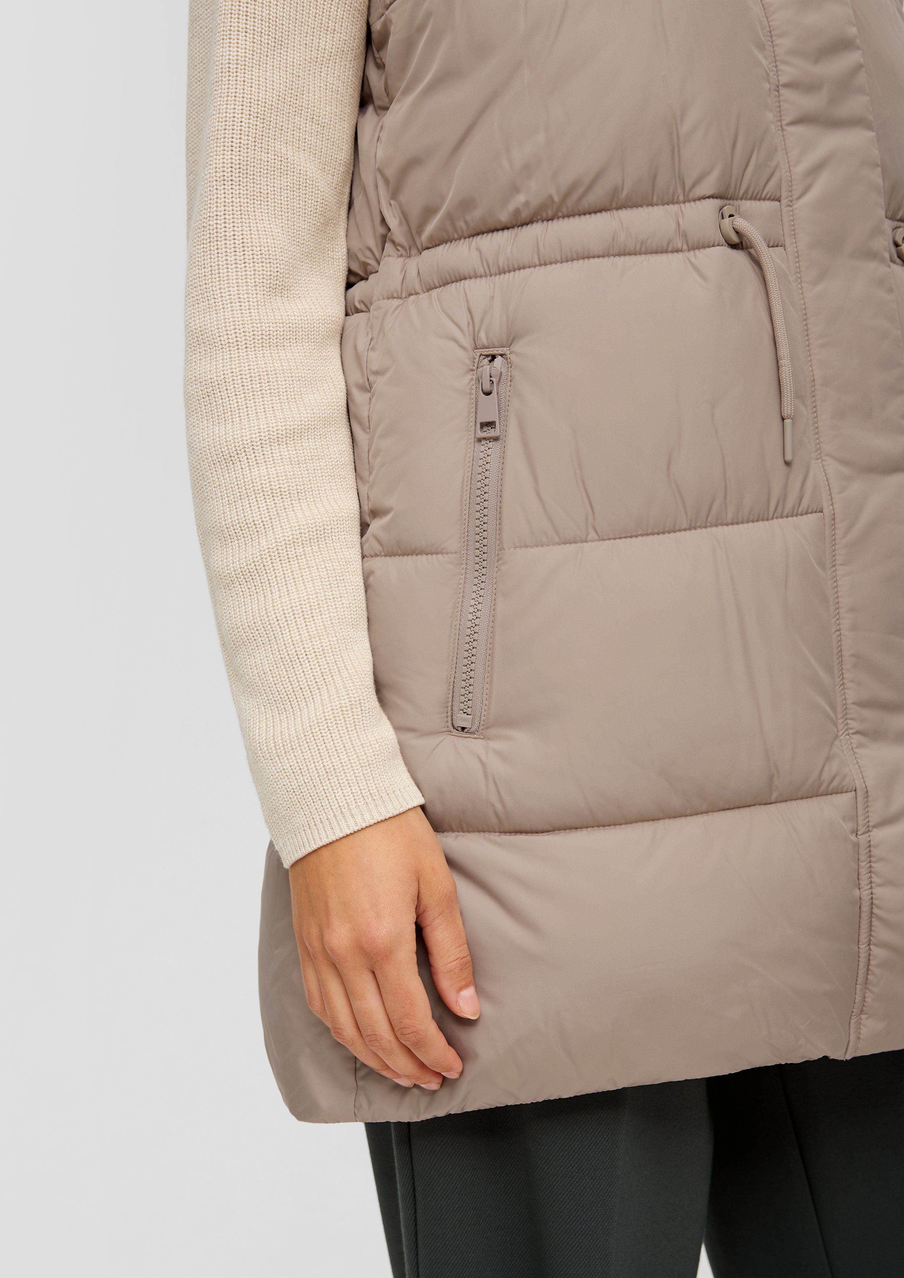 s.Oliver Bodywarmer met verborgen ritssluiting