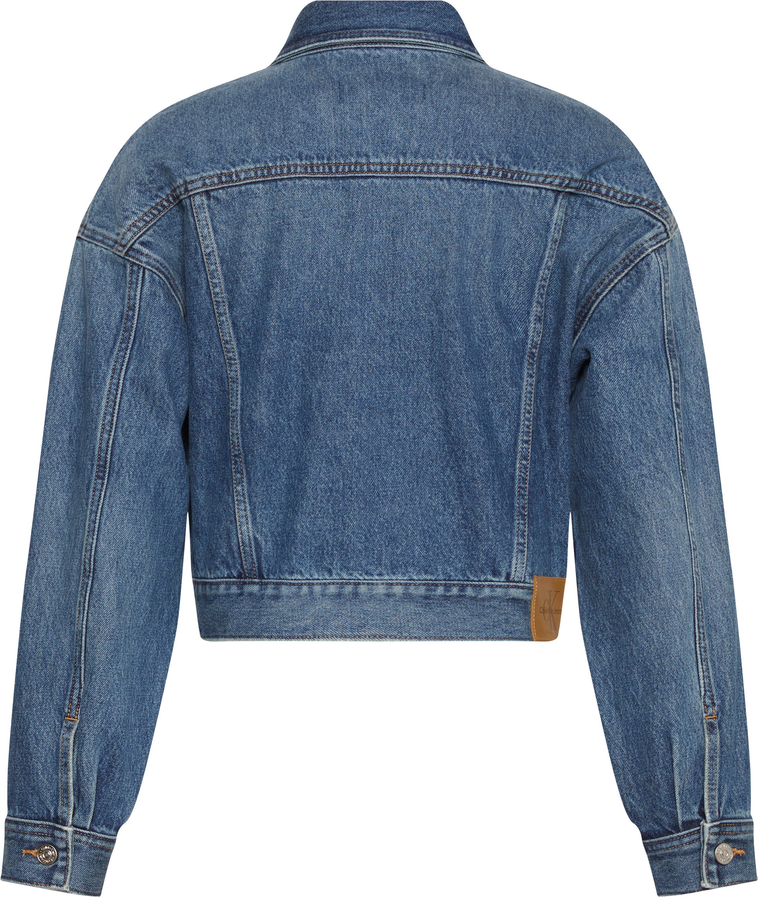 Calvin Klein Jeansjack DENIM CROPPED JACKET
