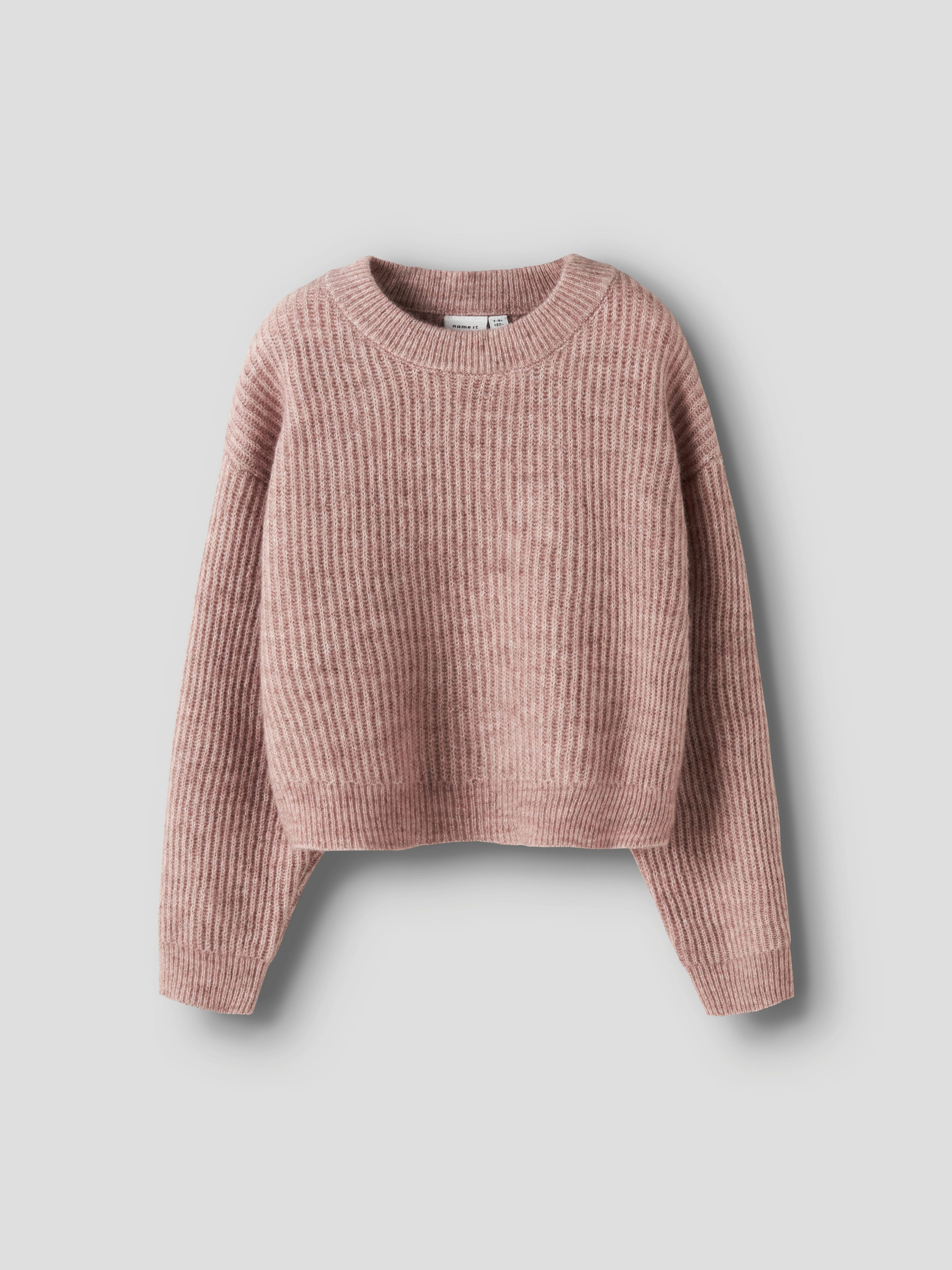 Name It Gebreide trui NKFHOLLY LS BOXY SHORT KNIT NOOS