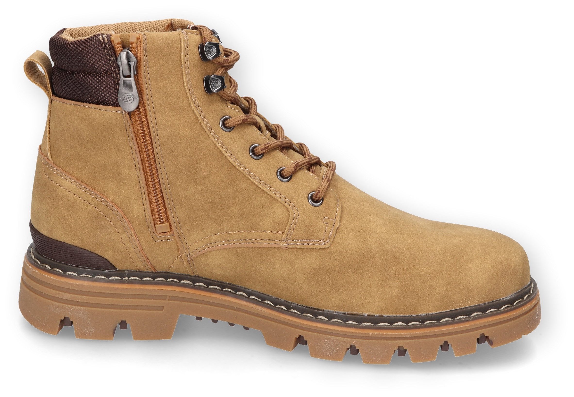 Dockers by Gerli Veterschoenen winterlaarzen, vrijetijdstiefels, worker boots met modieuze details