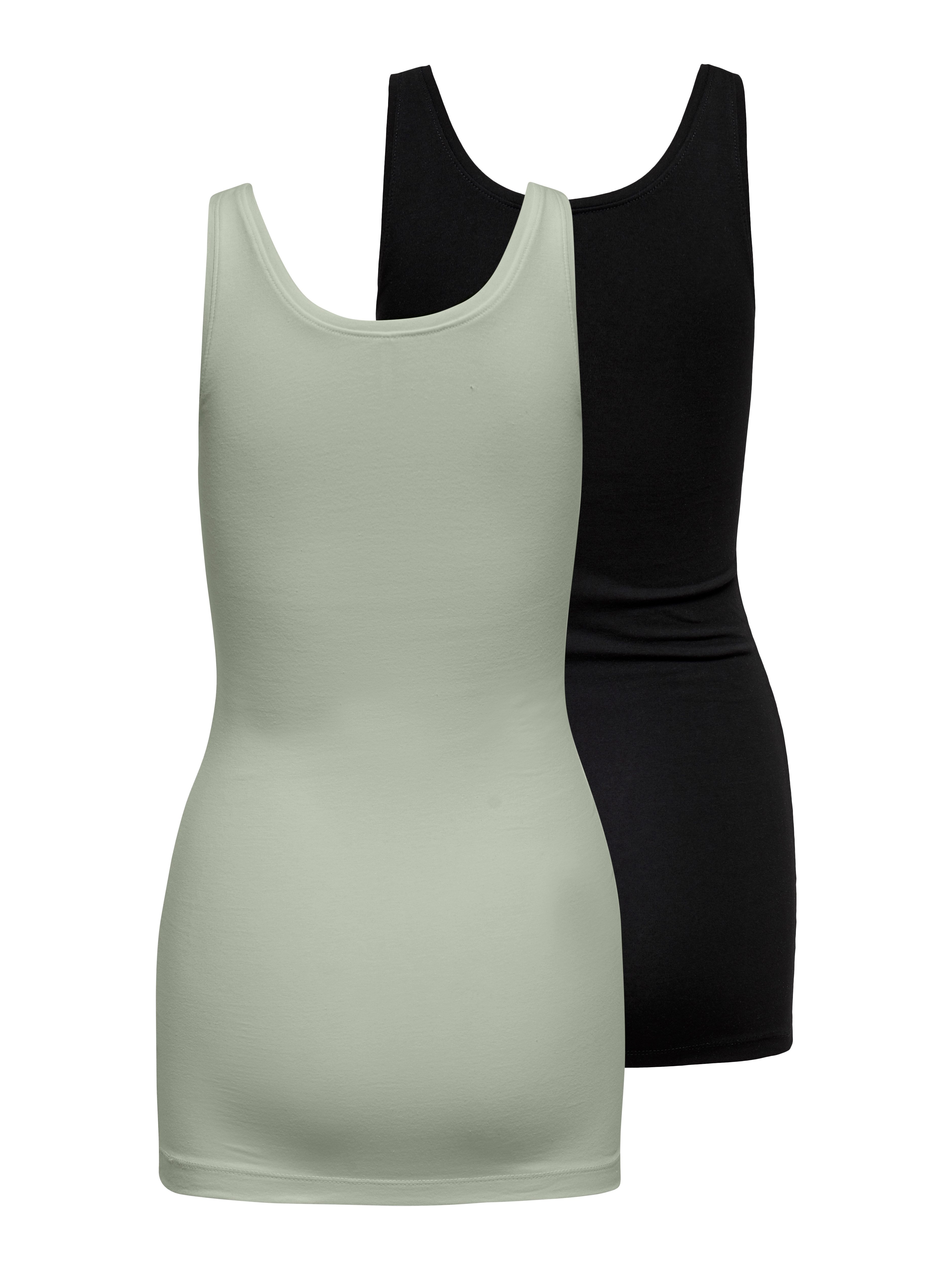 Only Tanktop ONLLIVE LOVE NEW LONG TT 2PACK NOOS (Set van 2)