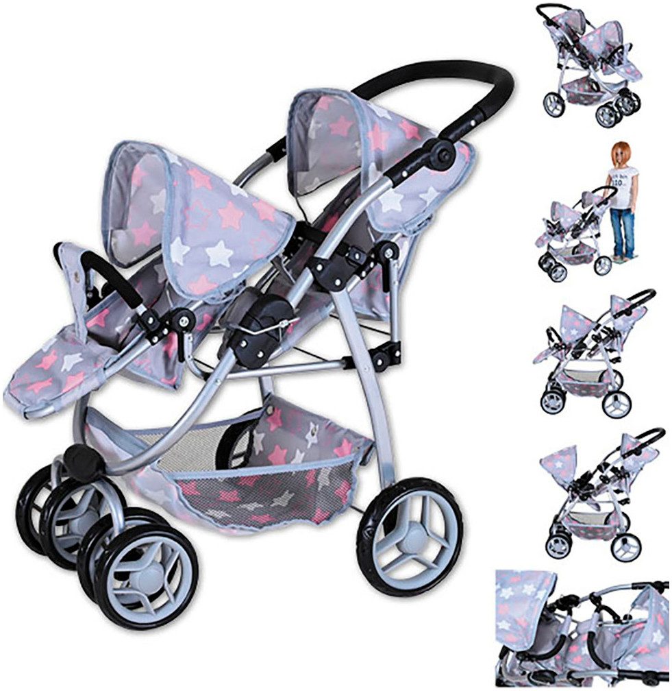 Knorrtoys® Poppen-duobuggy Milo