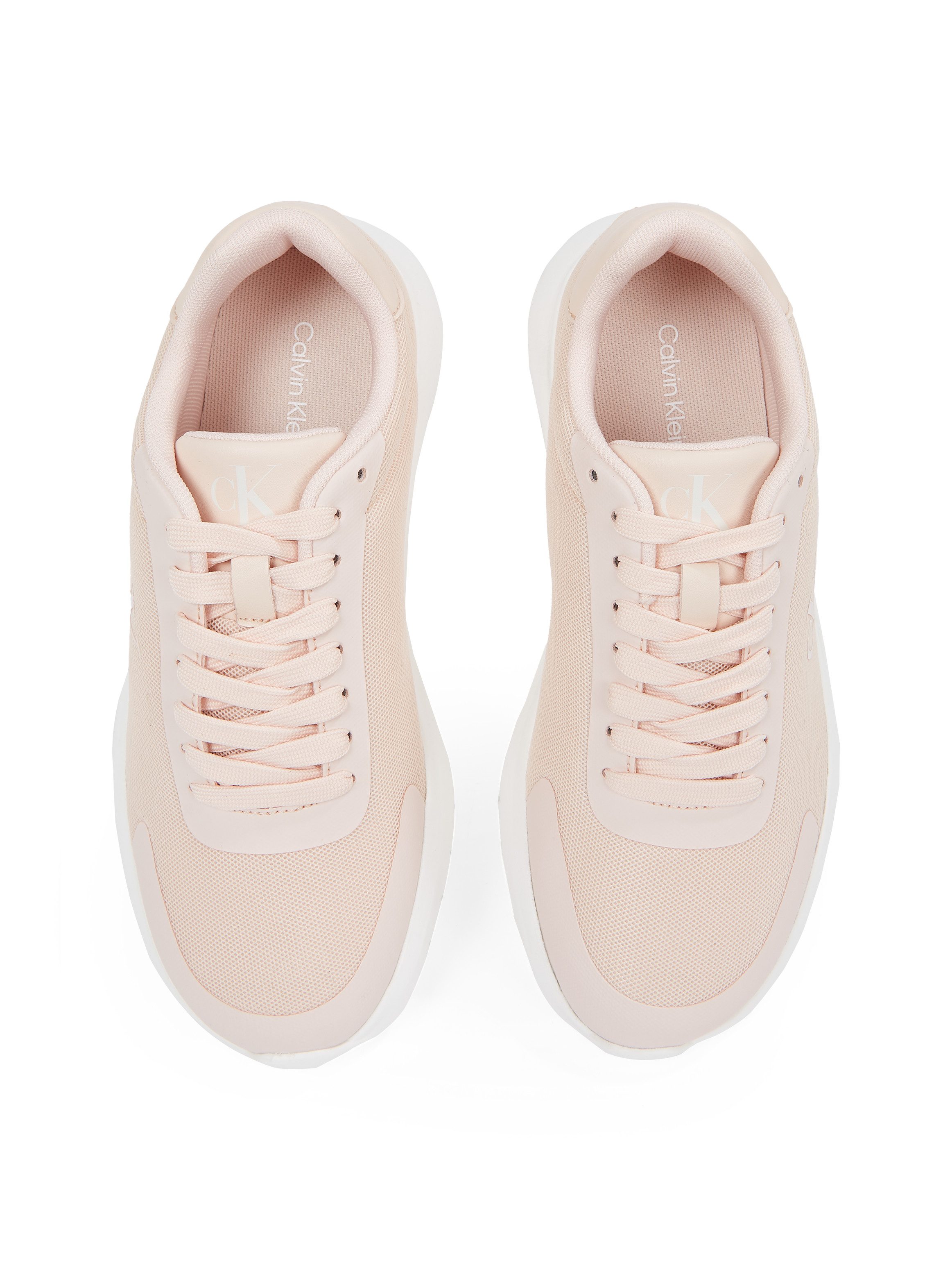 Calvin Klein Sneakers met sleehak 3 EVA RUNNER MESH WN , vrijetijdsschoen, lage schoen, veterschoen met logo-opdruk