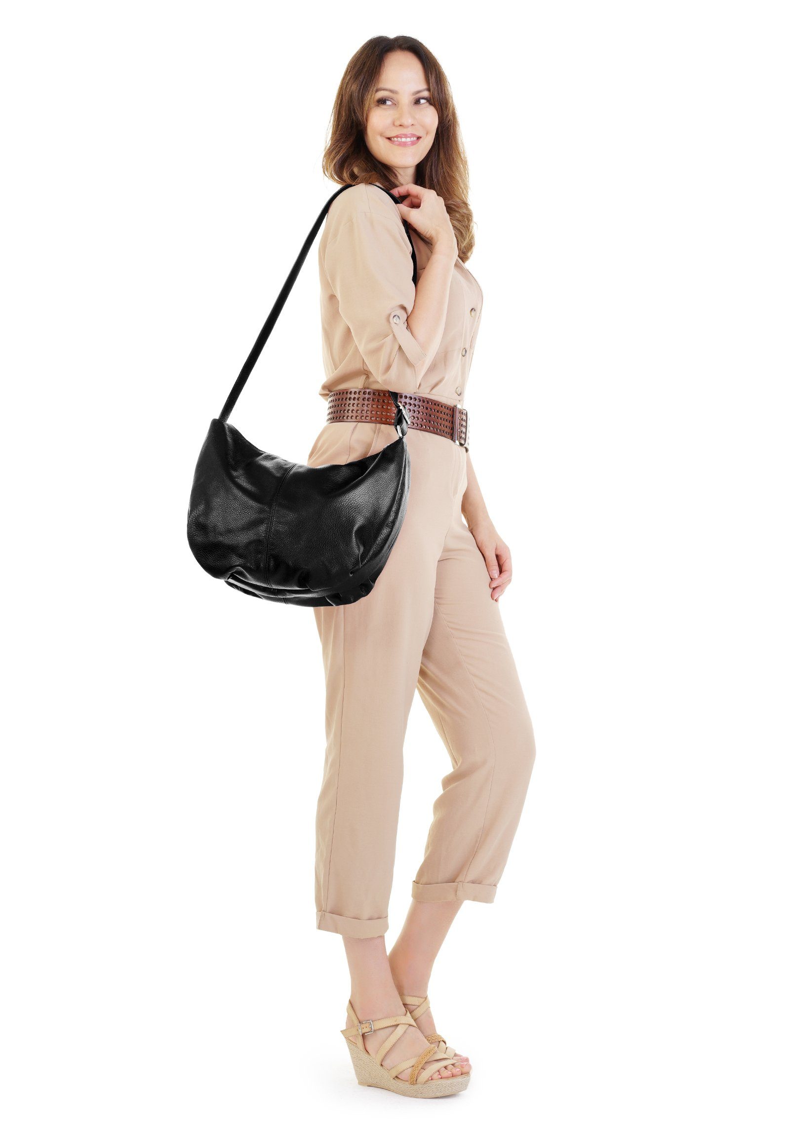 Samantha Look Shopper echt leer, made in italy