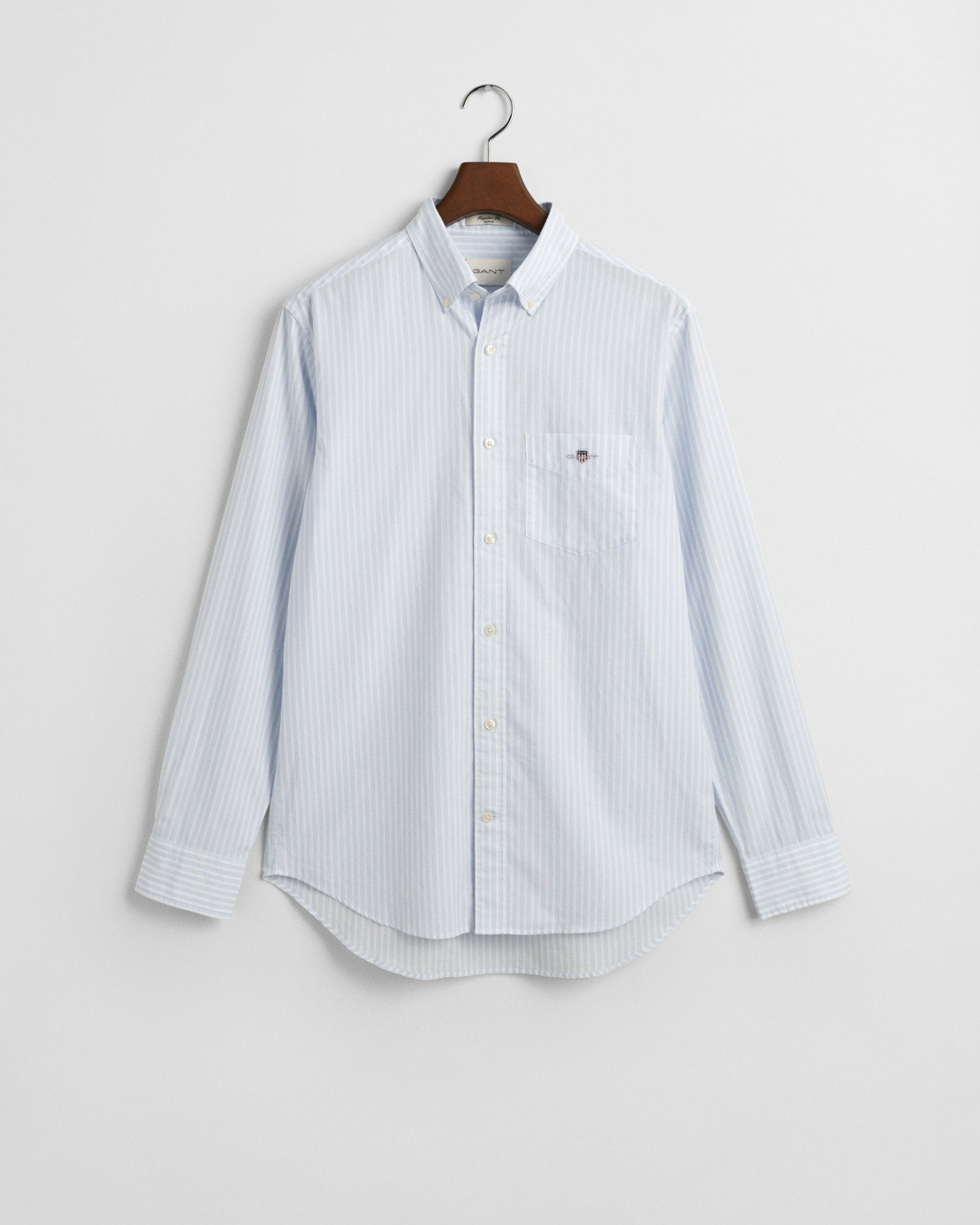 Gant Overhemd met lange mouwen REG POPLIN STRIPE SHIRT