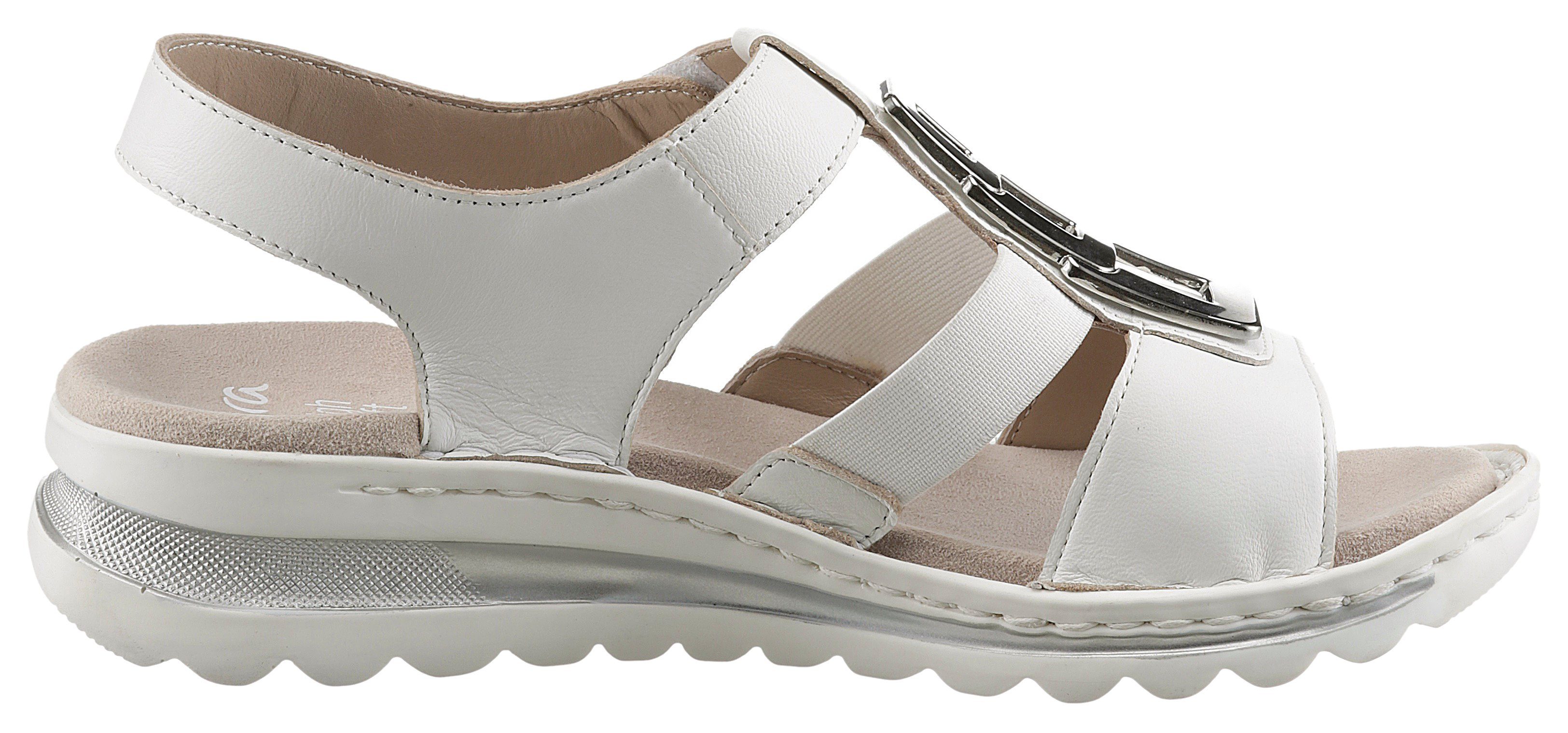 Ara Sleehaksandaaltjes TAMPA , zomerschoen, sandaal, sleehak, met sier-element, g-breedte