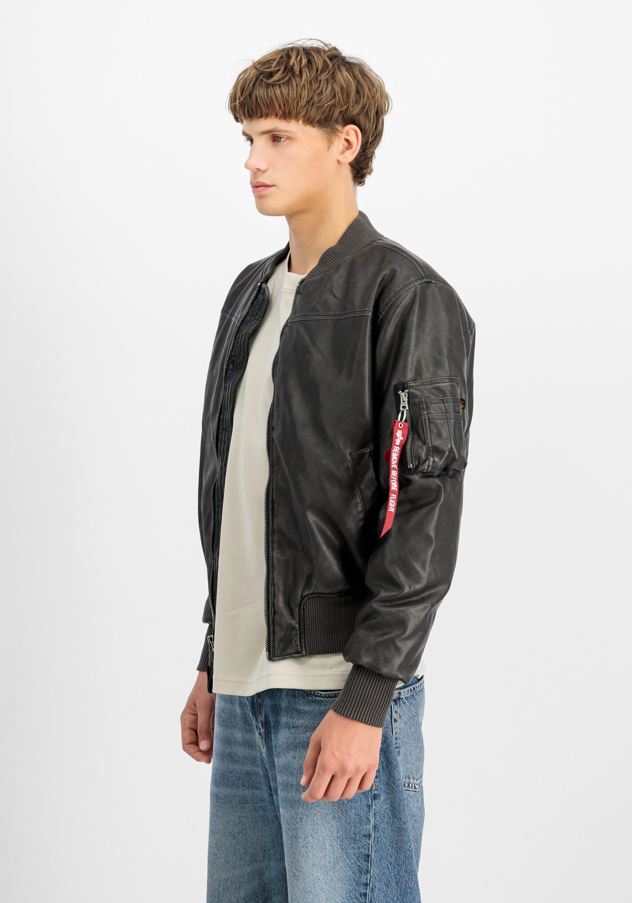 Alpha Industries Bomberjack Alpha Industries Men - Bomber Jackets MA-1 Faux Leather Vintage
