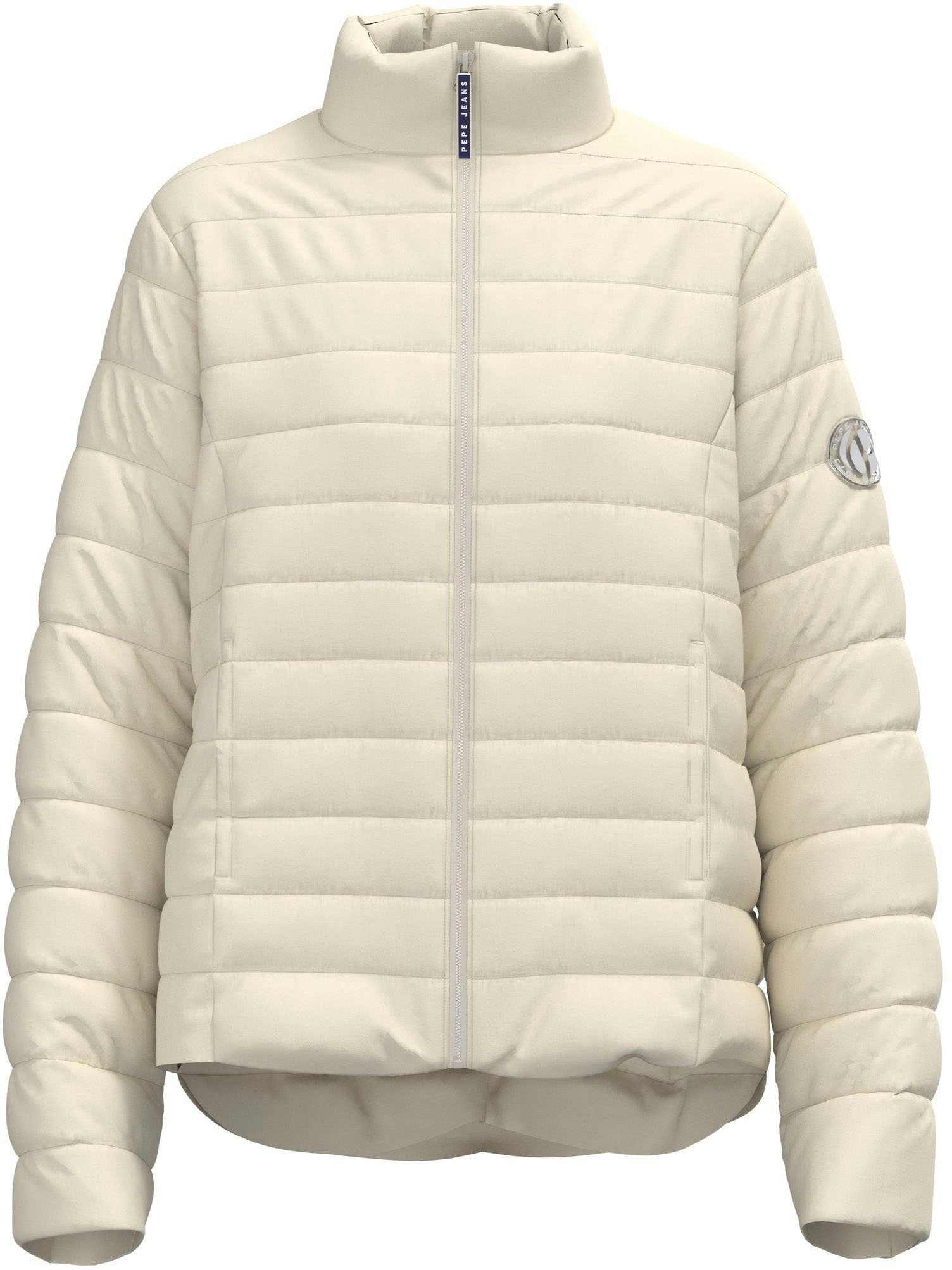 Pepe Jeans Gewatteerde jas Fanny met deelbare ritssluiting en leuke stiksels