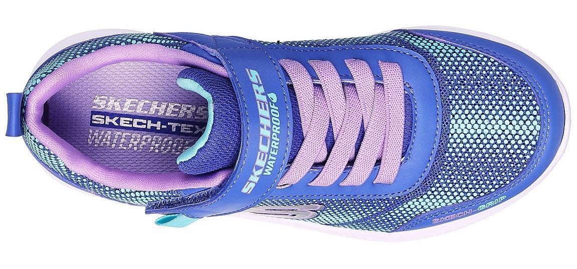 Skechers Sneakers DYNAMIC TREAD vrijetijdsschoen, klittenbandschoen met glanzende textielinzet
