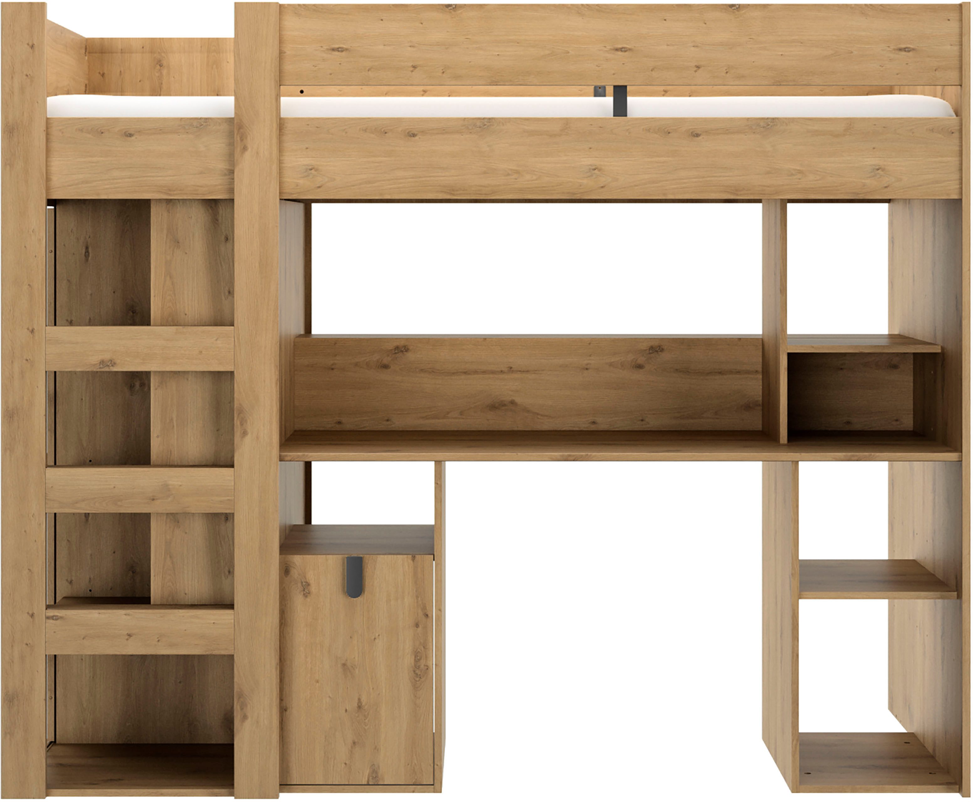 Gami Hoogslaper Lugano All-in-one bed