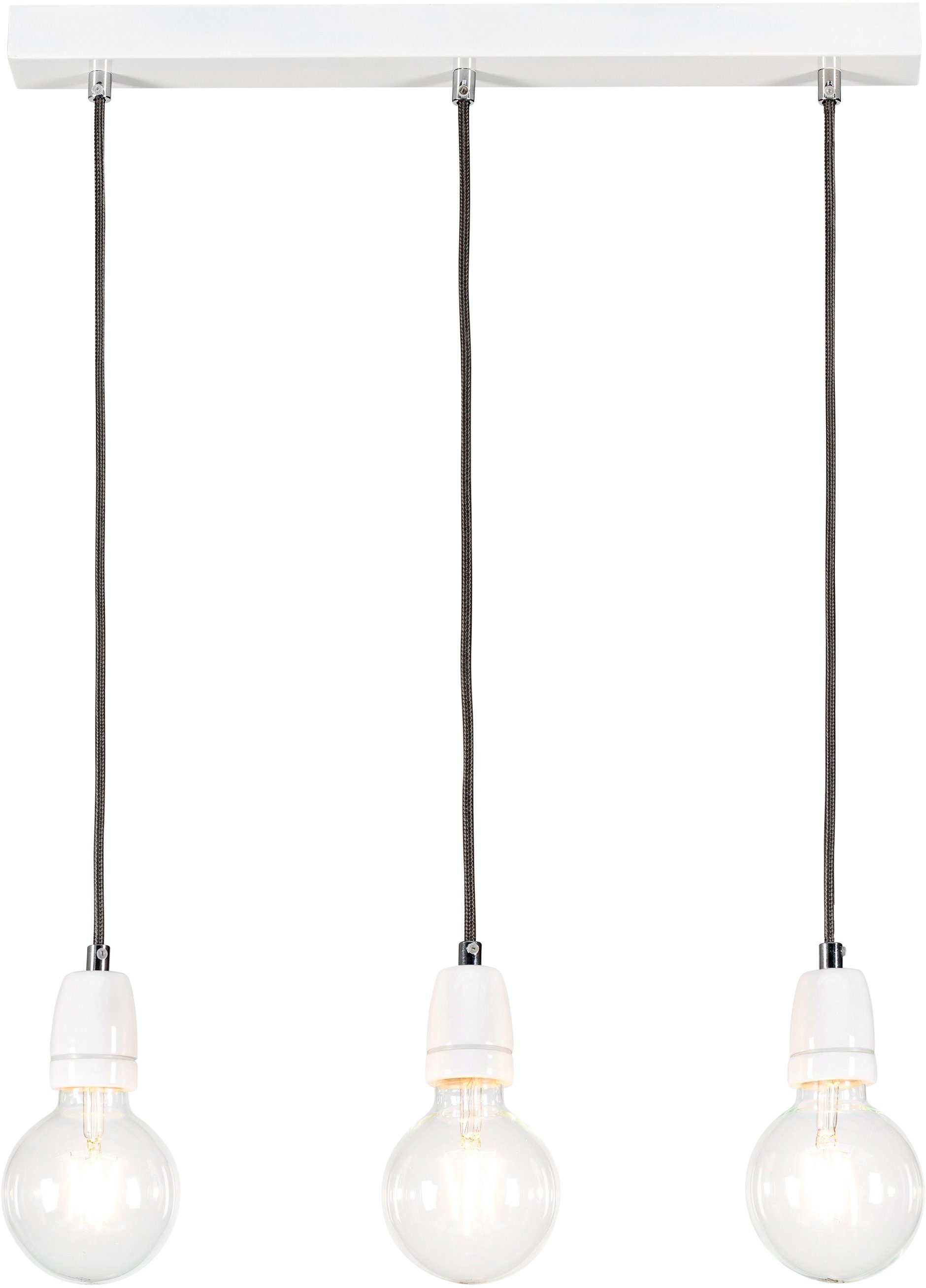 BRITOP LIGHTING Hanglamp Porcia Decoratieve lamp van keramiek, bijpassende LM E27 / exclusief, Made in Europe (1 stuk)