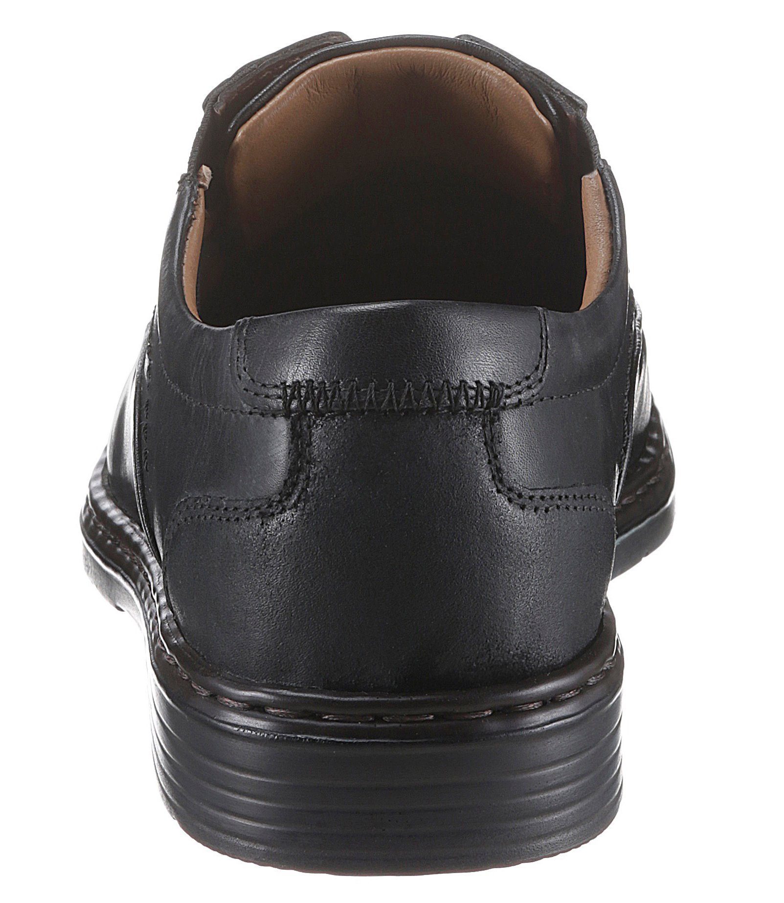 Josef Seibel Veterschoenen Alastair met fijne siersteken, vrijetijdsschoen, lage schoen, veterschoen
