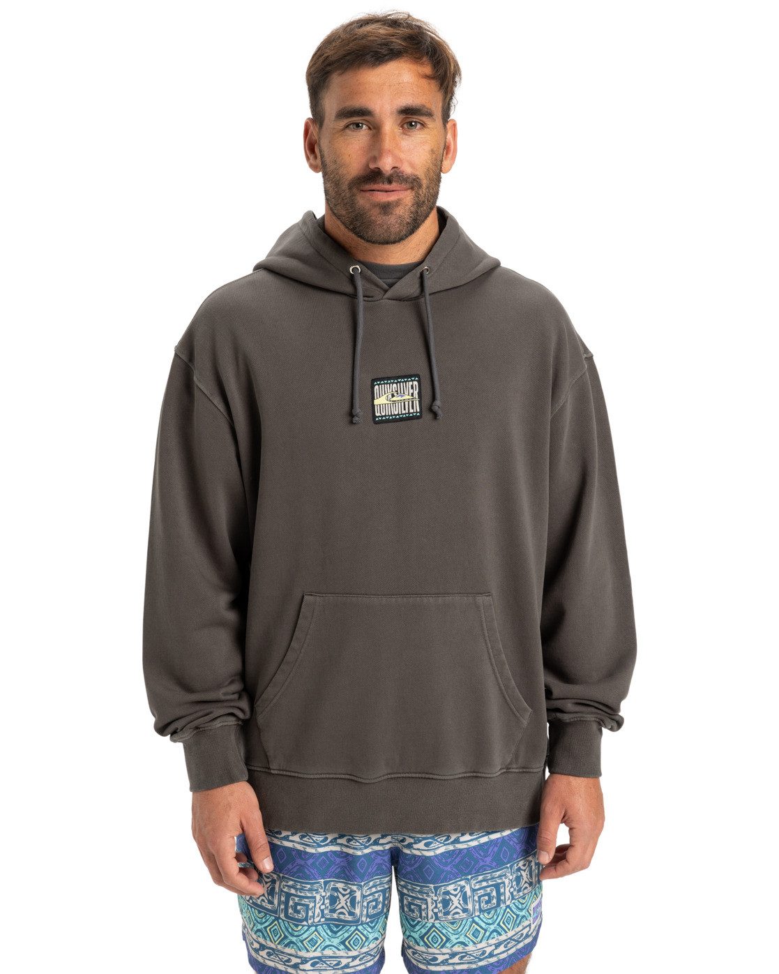 Quiksilver Hoodie Global Heat heren sweaters maat XL zwart
