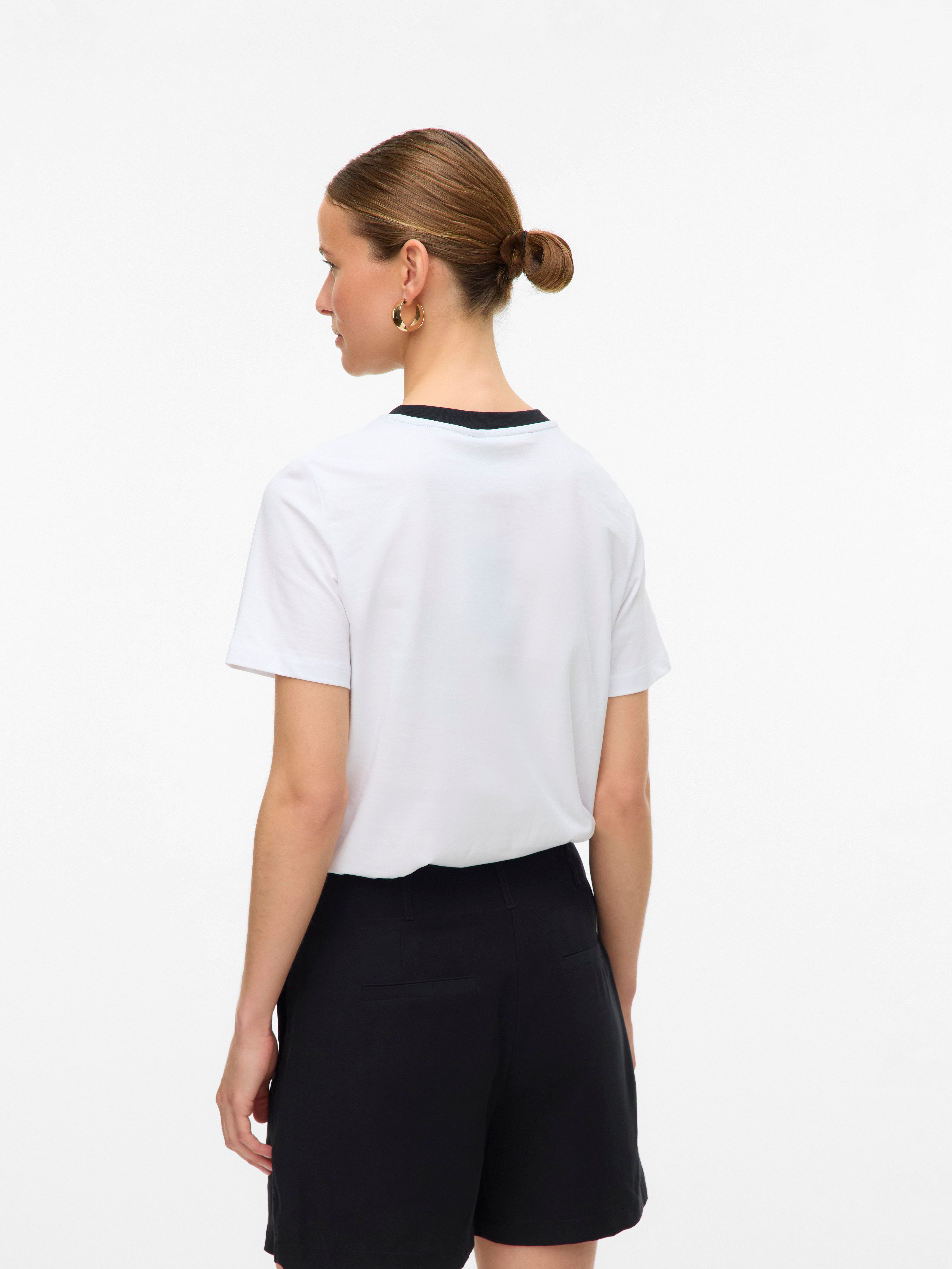 Vero Moda Shirt met korte mouwen VMPAULINA SS T-SHIRT GA JRS NOOS