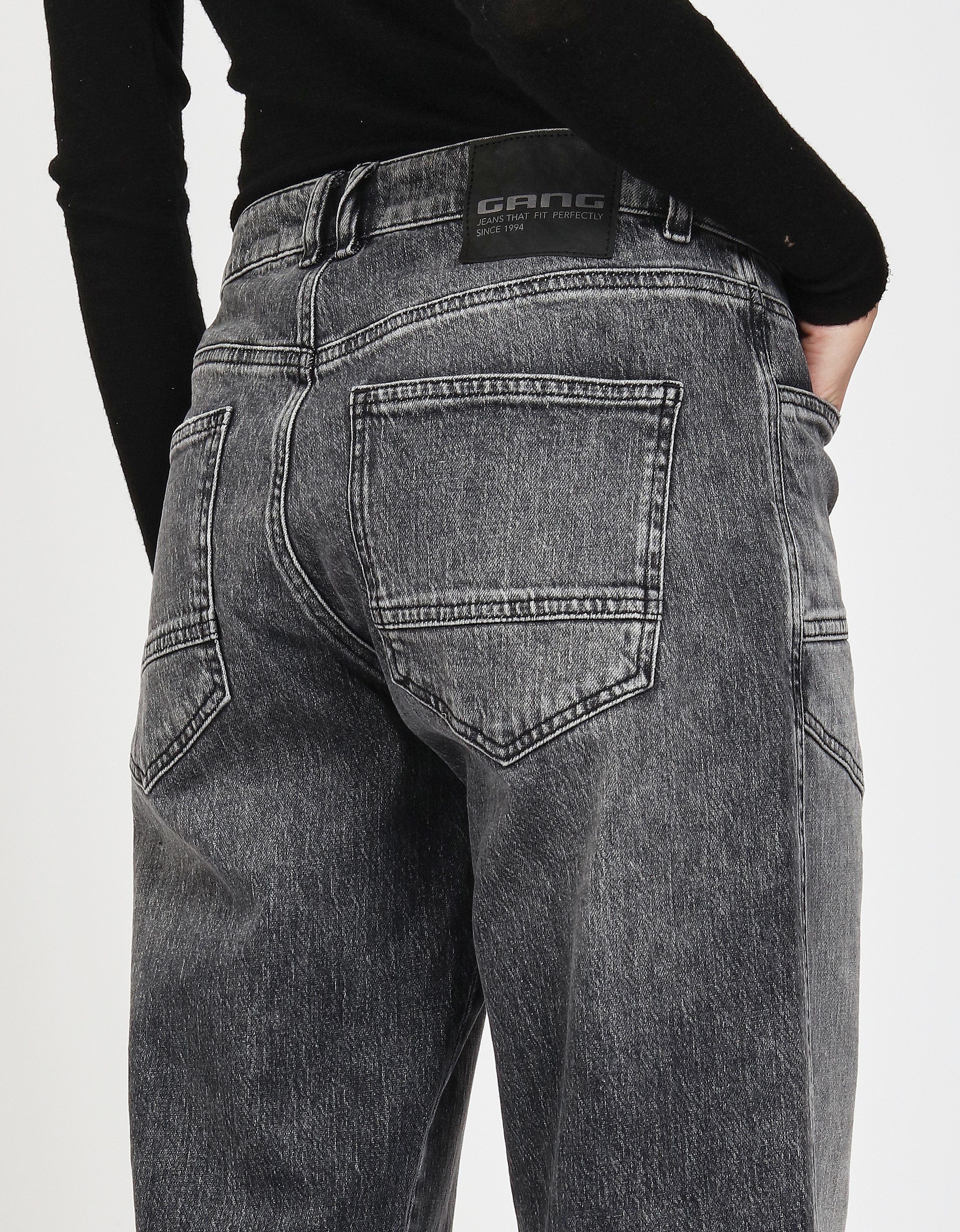 GANG Loose fit jeans 94ROBERTA met oversized opgestikte zakken