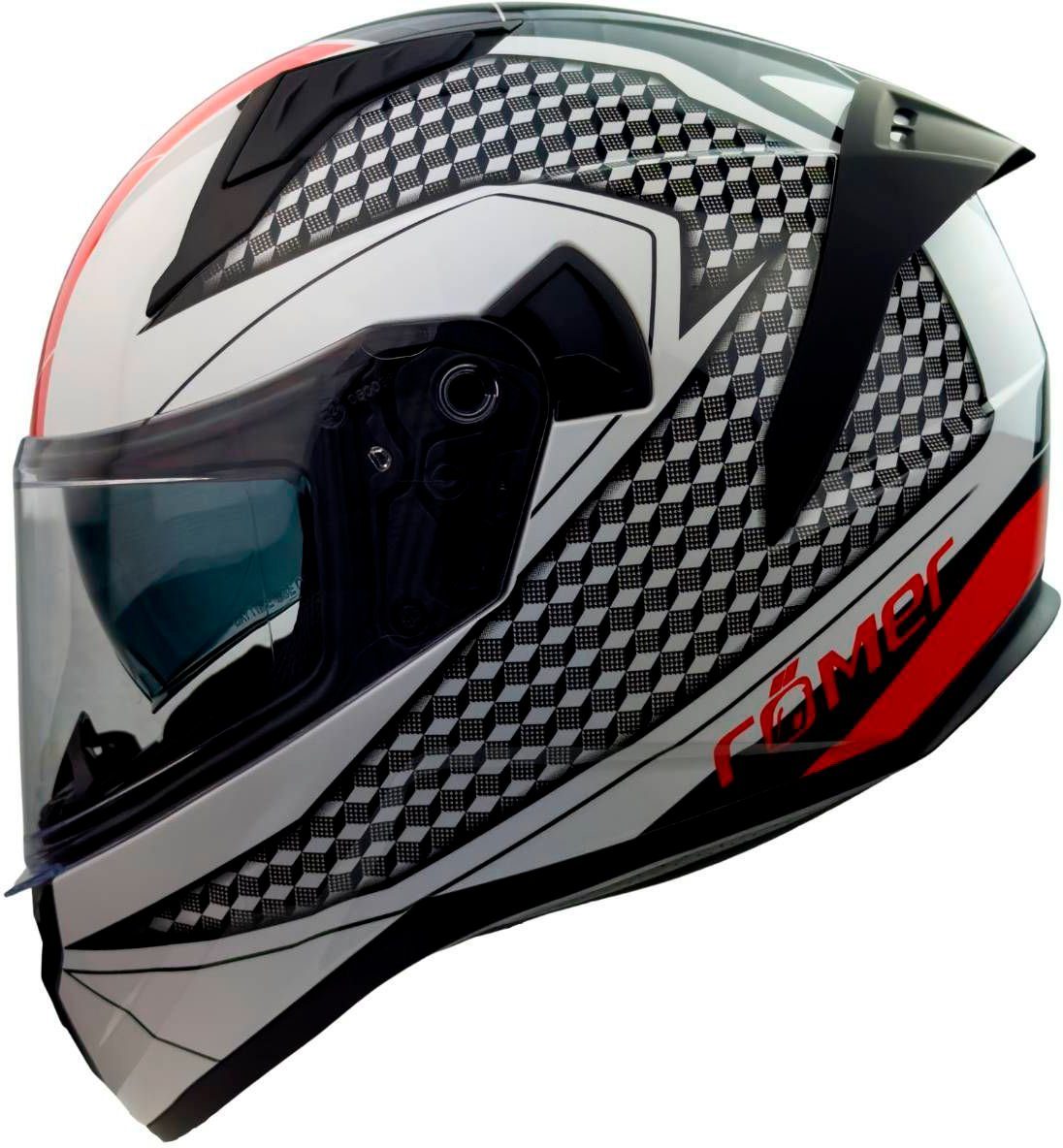 RÖMER HELME Motorhelm Integraalhelm Eifel met geïntegreerd zonnescherm