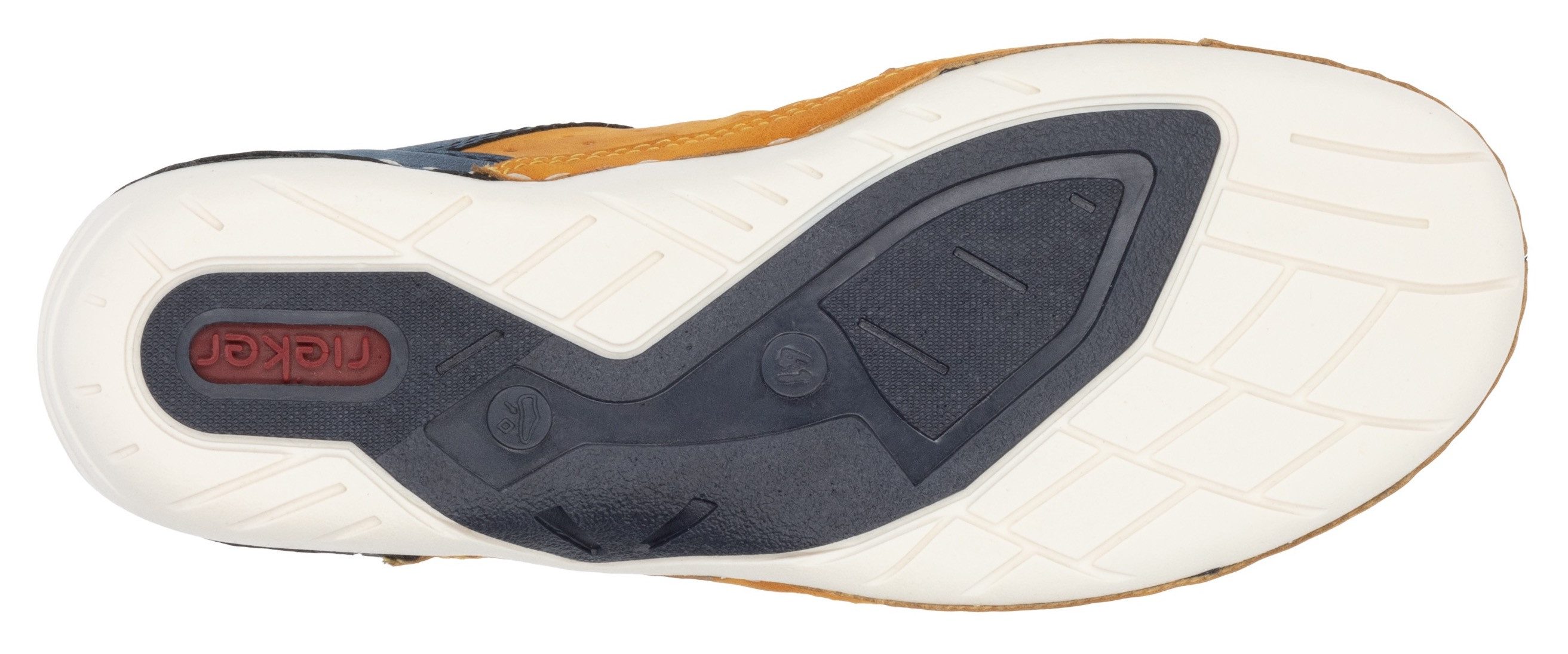 Rieker Sneakers , veterschoen, lage schoen, vrijetijdsschoen met memosoft binnenzool
