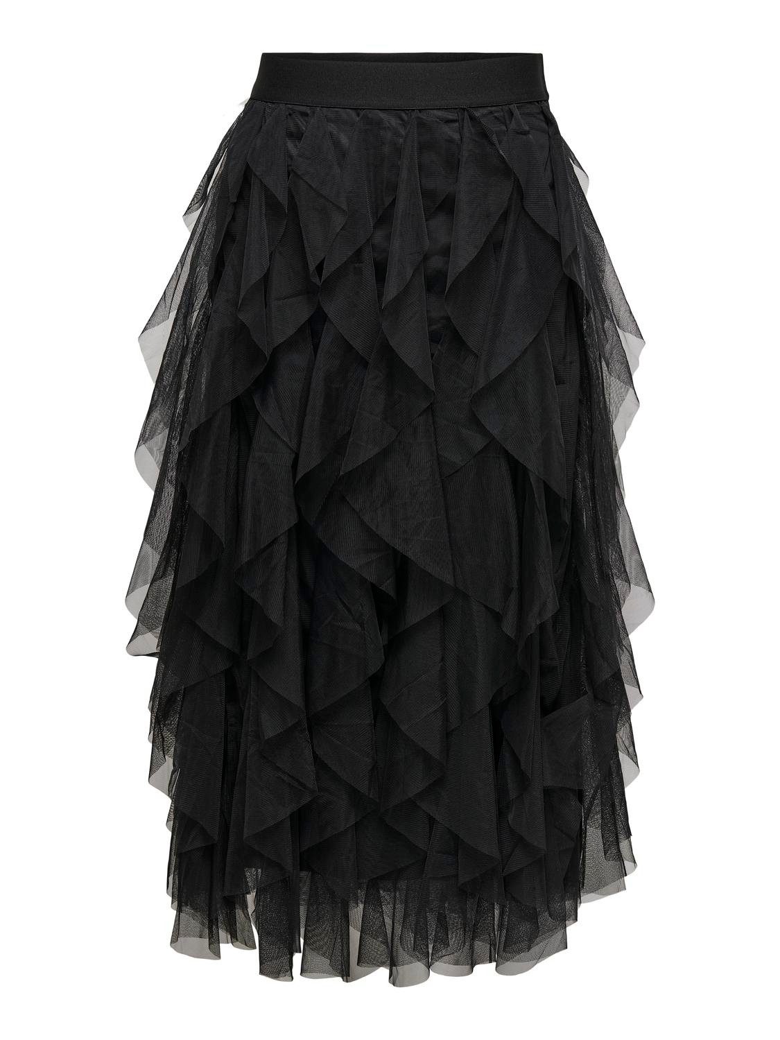 Only Rok met ruches ONLSKY SKIRT JRS
