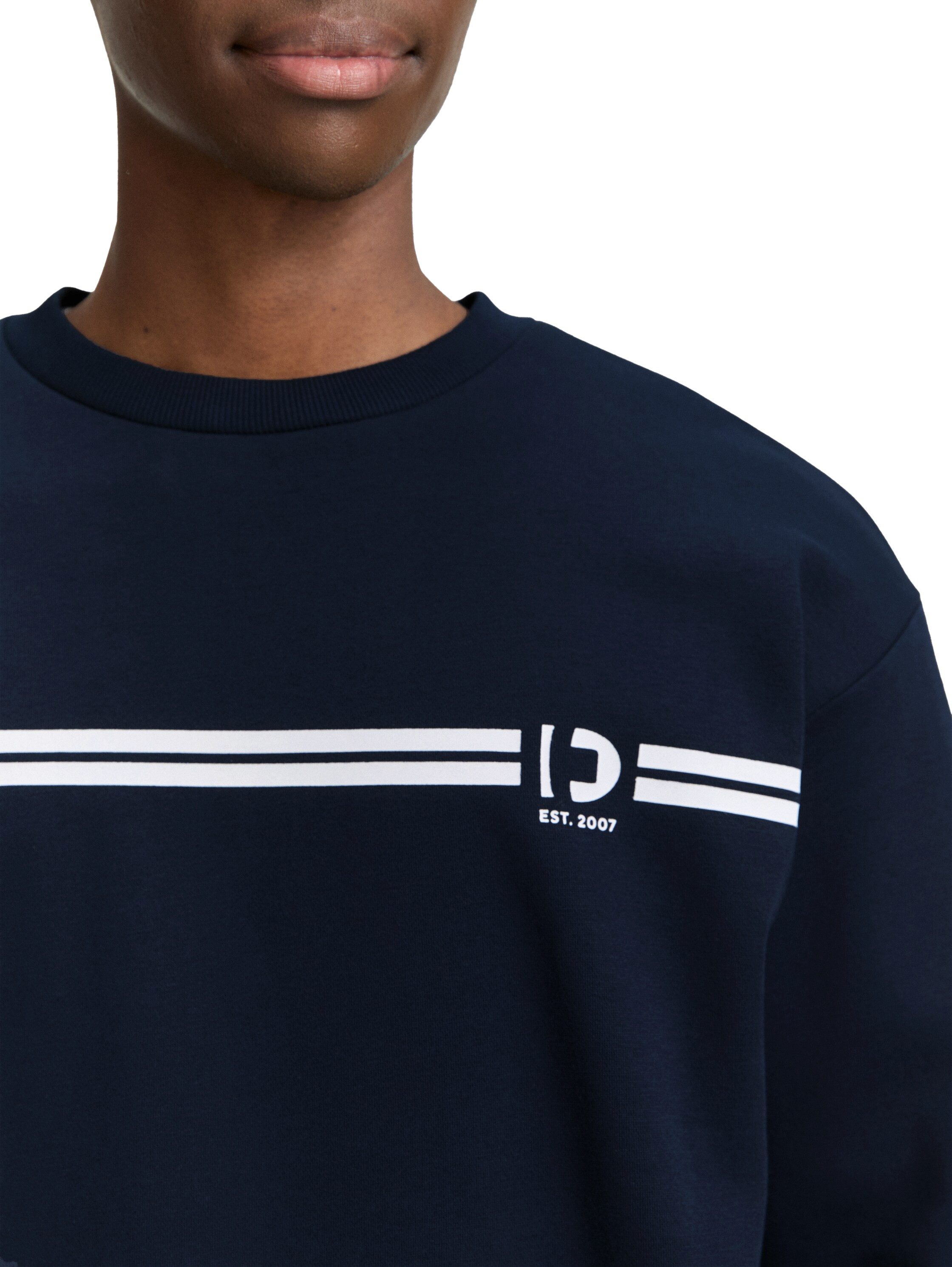 Tom Tailor Denim Sweatshirt met logoprint