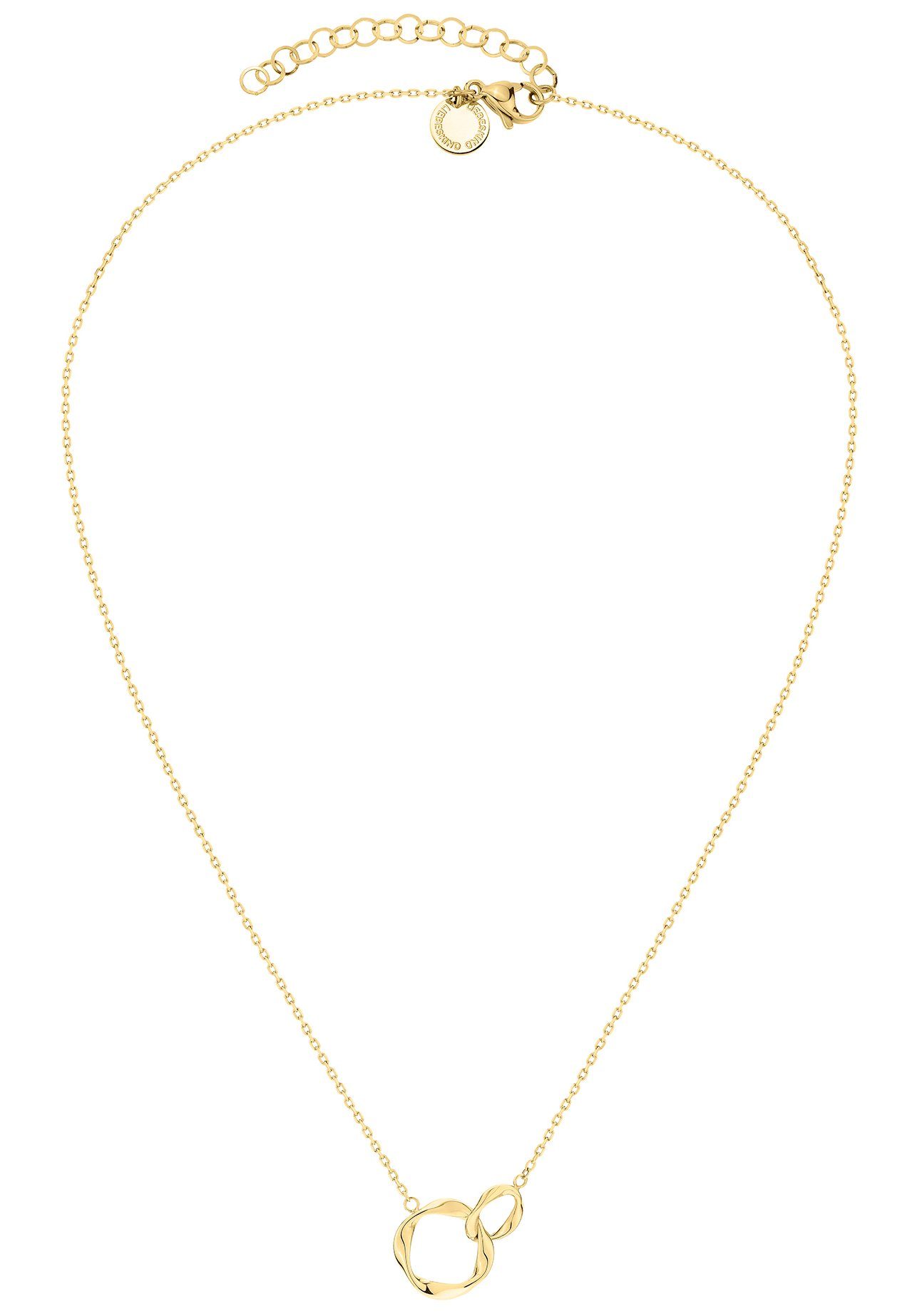 Liebeskind Berlin Ketting met hanger Sieraden roestvrijstalen ketting The Organic Twist LJ-0989 LJ-1550 LJ-1551