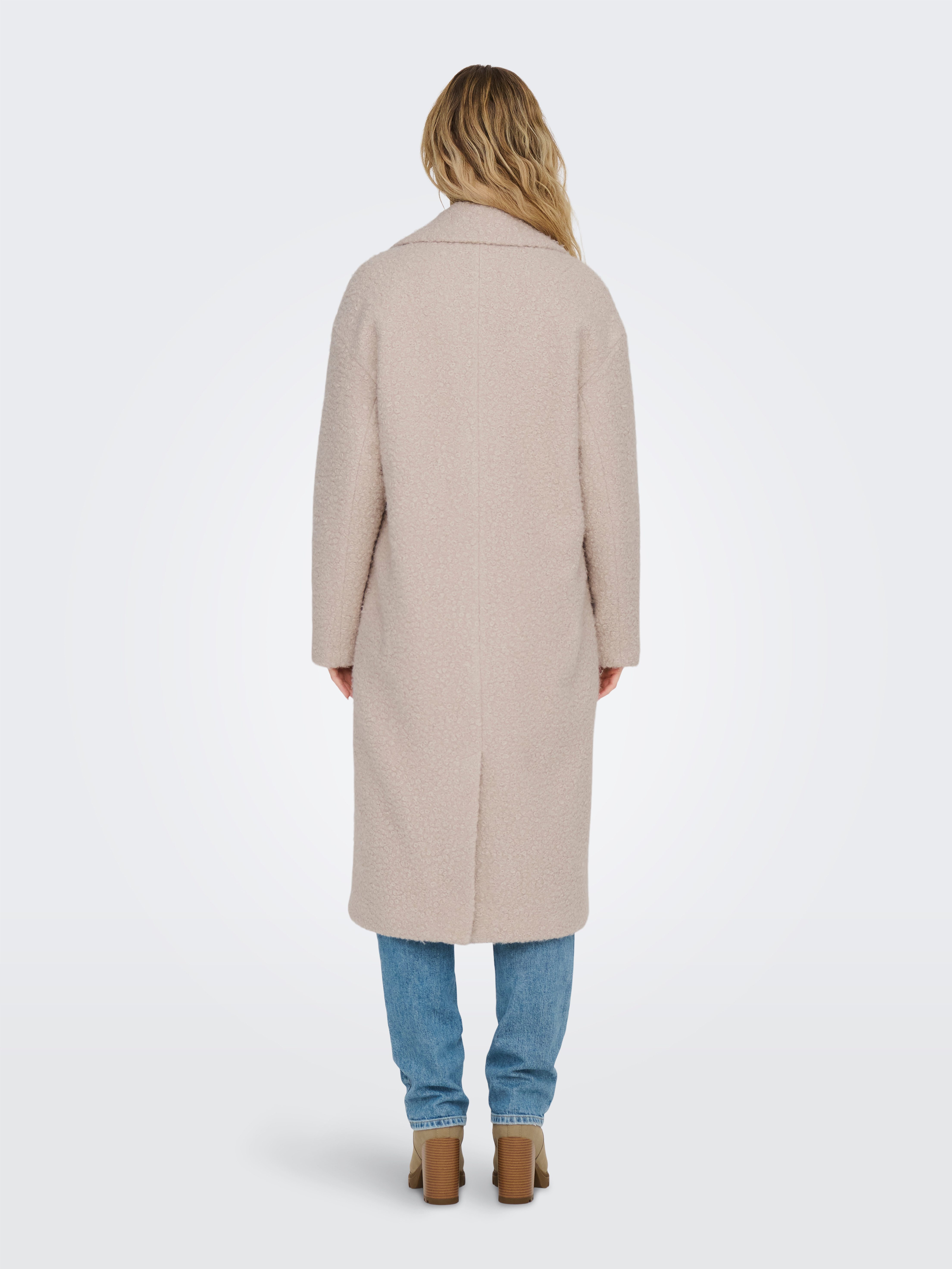 Only Lange jas ONLVALERIA PIPER COAT CC OTW
