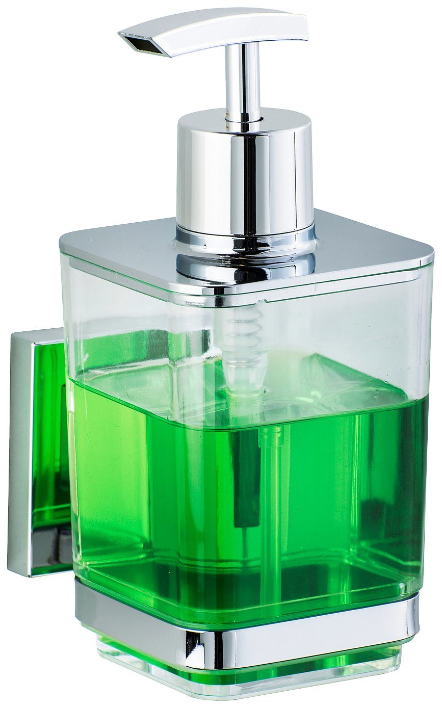 WENKO Zeepdispenser Vacuum-Loc Quadro Bevestigen zonder boren