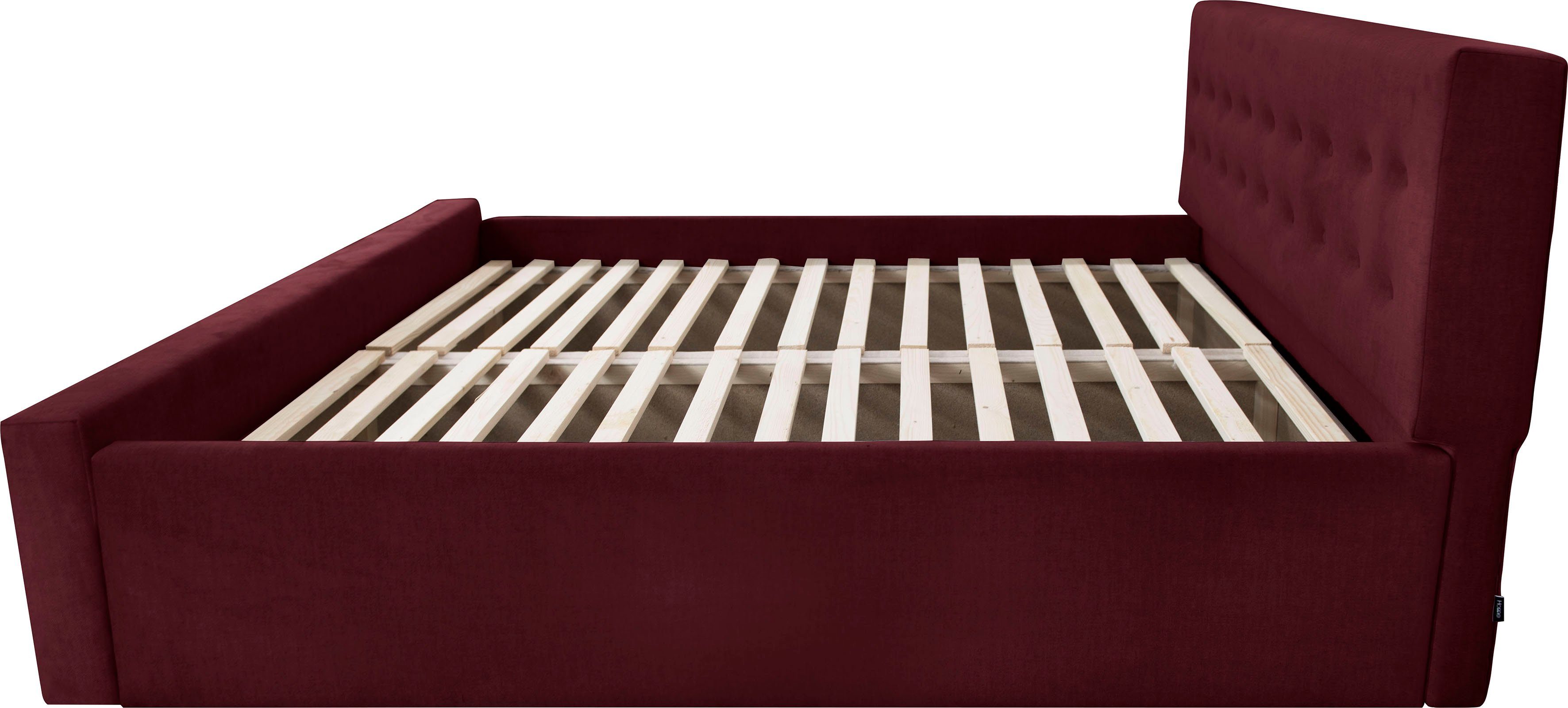 Home affaire Gestoffeerd bed Vaine in 5 breedten, ook in lengte 220 cm, incl. lattenrol