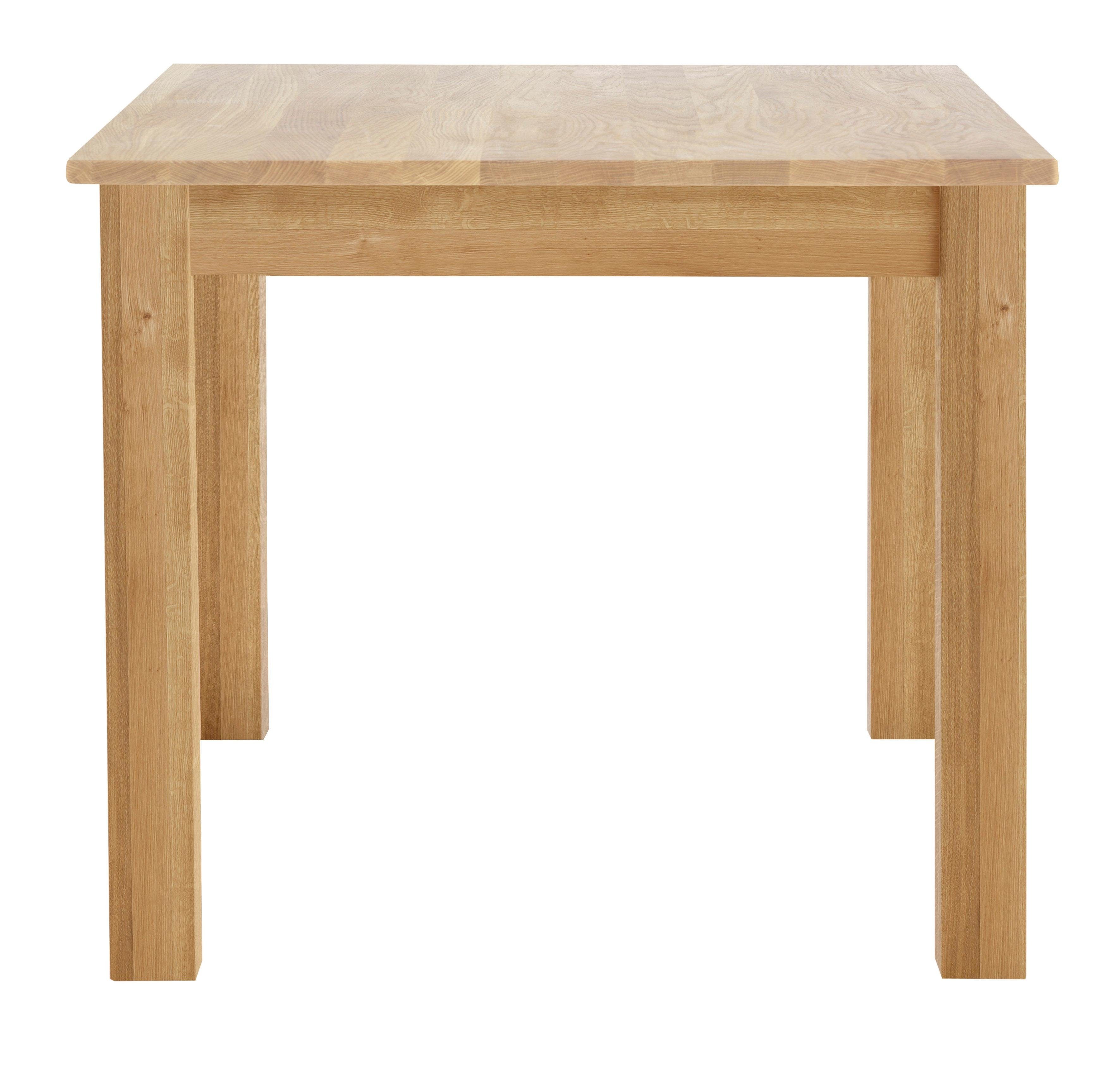 Home affaire Eettafel Lukas optioneel gemaakt van massief eiken of beuken