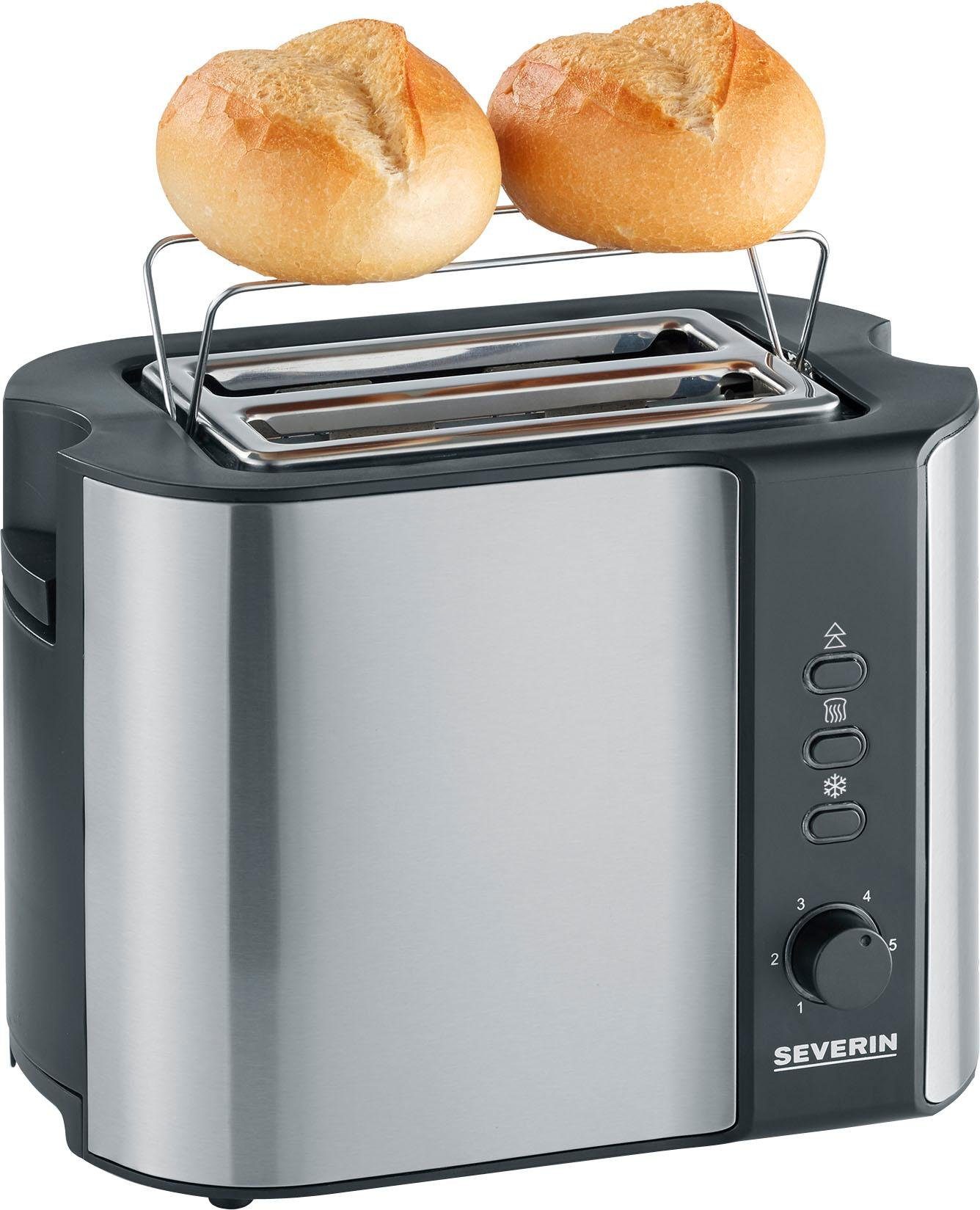 Otto - Severin Severin toaster AT 2589, voor 2 plakken brood, 800 Watt