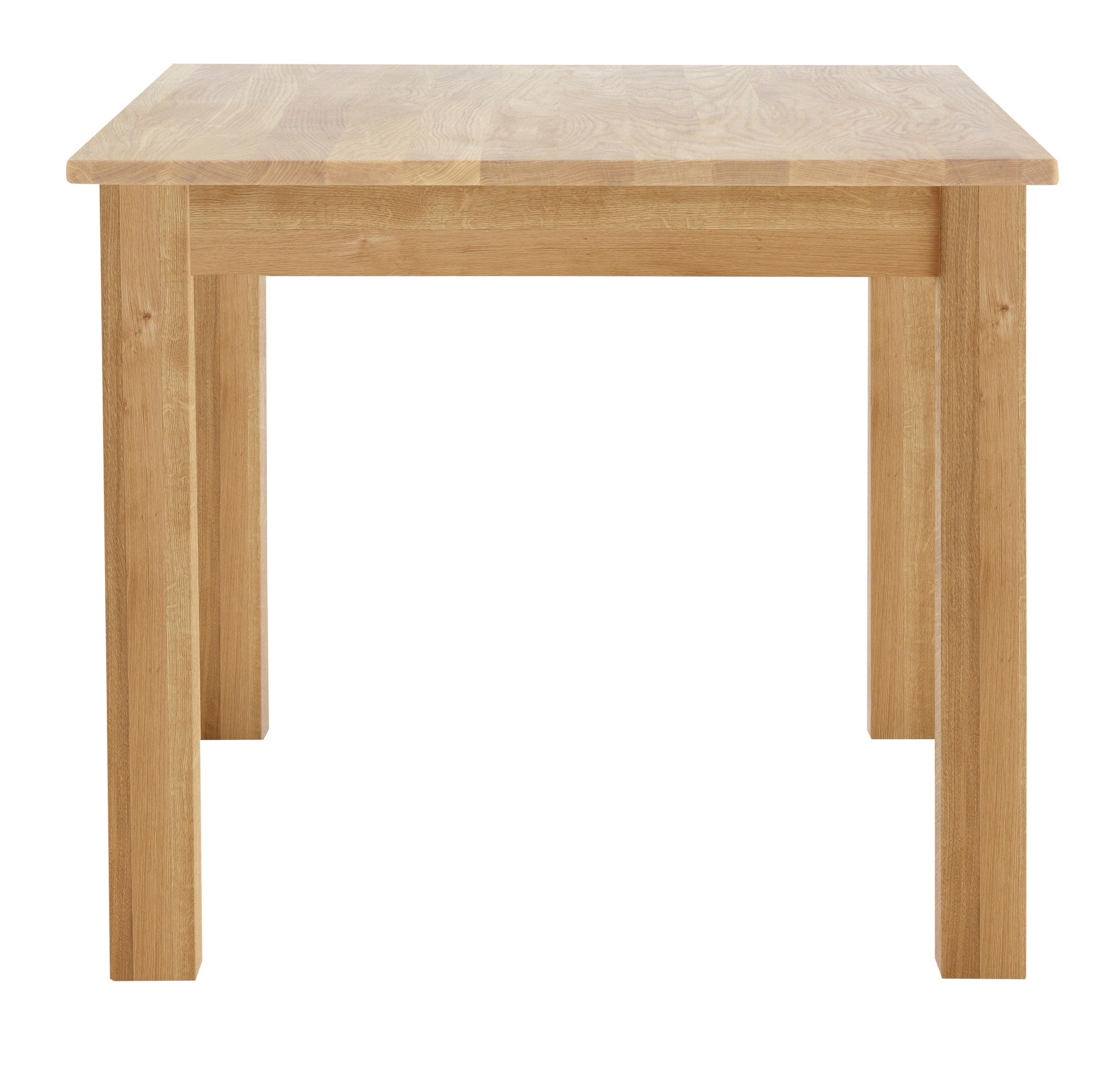 Home affaire Eettafel Lukas optioneel gemaakt van massief eiken of beuken