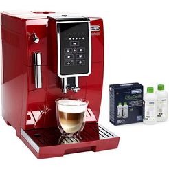 de'longhi volautomatisch koffiezetapparaat dinamica ecam 358.15.r rood