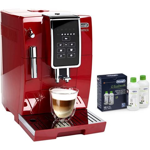 DELONGHI volautomatisch koffiezetapparaat Dinamica ECAM358.15.R, 1,8l reservoir, kegelmaalwerk