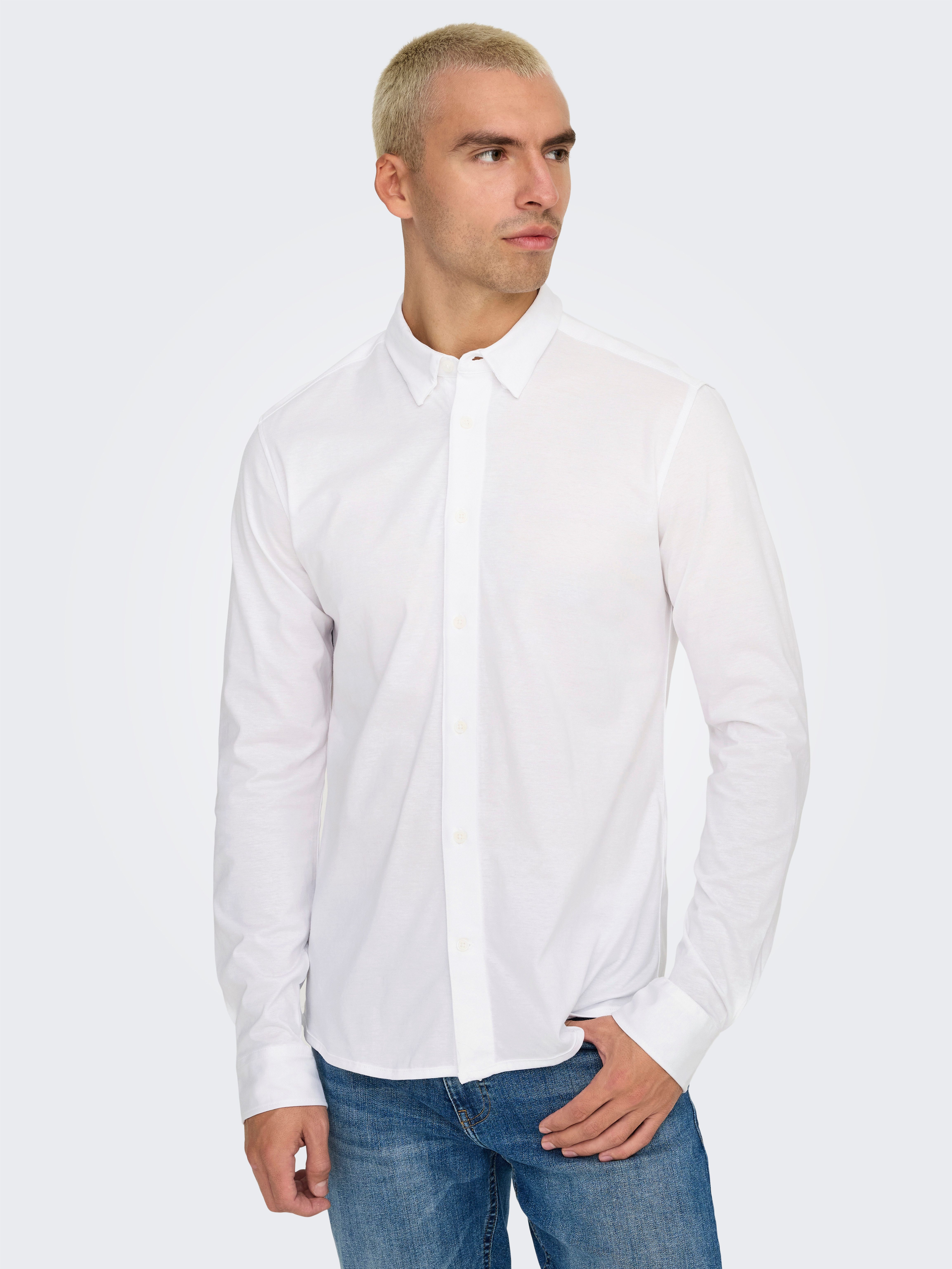 ONLY & SONS Overhemd met lange mouwen ONSROBIN B U LS STRETCH SHIRT NOOS