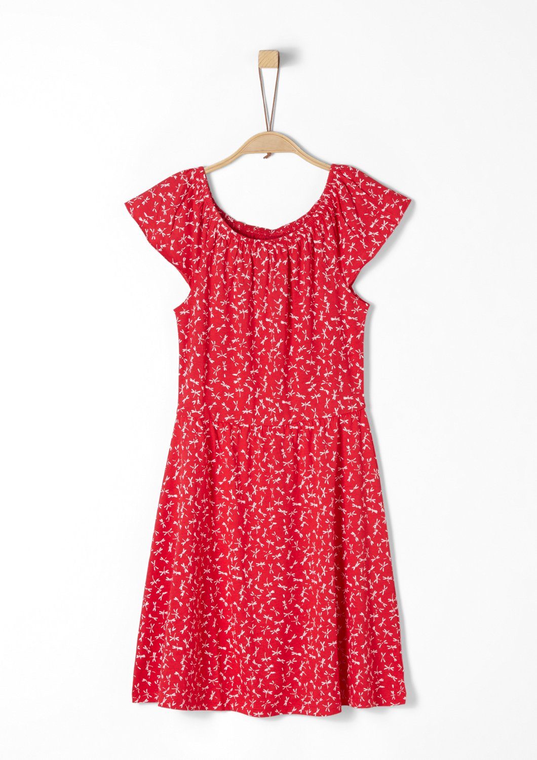 S.oliver Red Label Junior NU 15% KORTING: s.Oliver RED LABEL Junior Jersey jurk met een elastische hals voor meisjes