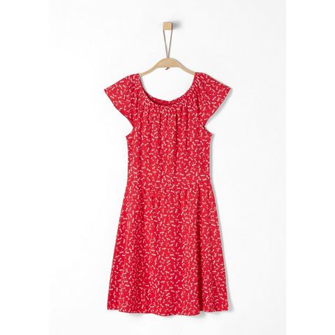 Otto - S.oliver Red Label Junior NU 15% KORTING: s.Oliver RED LABEL Junior Jersey jurk met een elastische hals voor meisjes