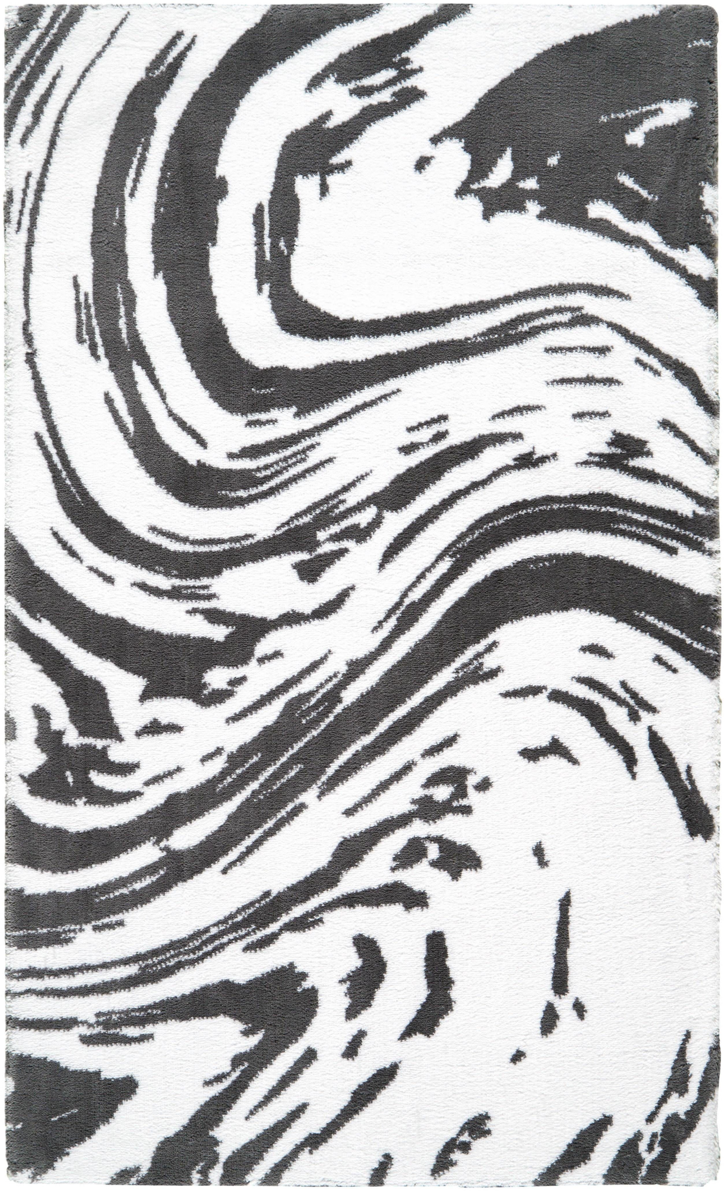 Egeria Badmat Marble (1 stuk) badmatten maat 3 grijs