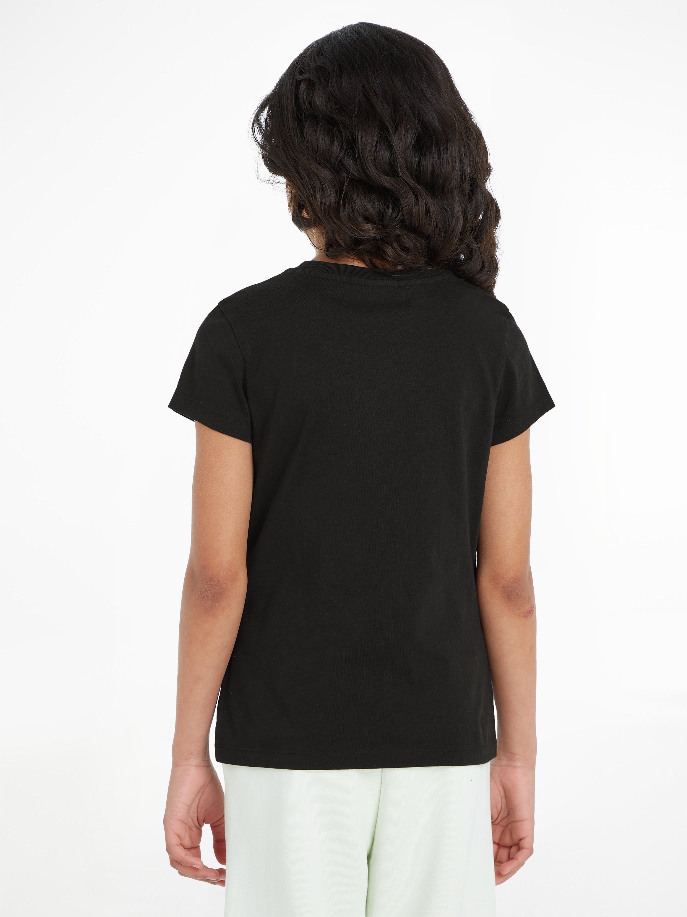 Calvin Klein T-shirt MICRO MONOGRAM TOP voor kinderen tot 16 jaar